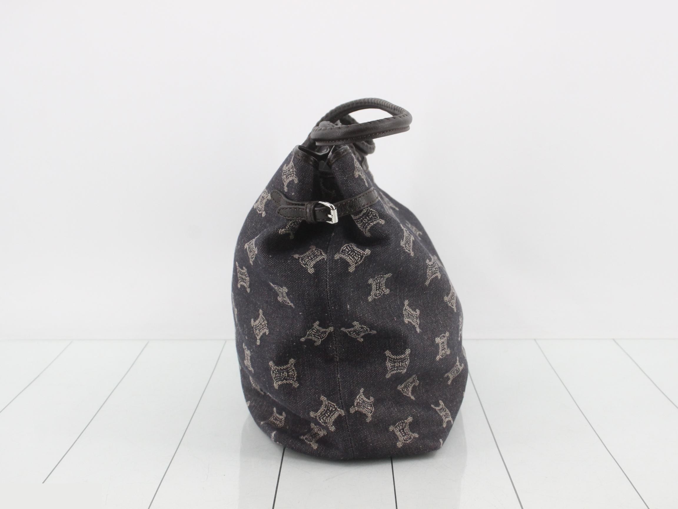 Macadam Denim Tote Bag — view 4