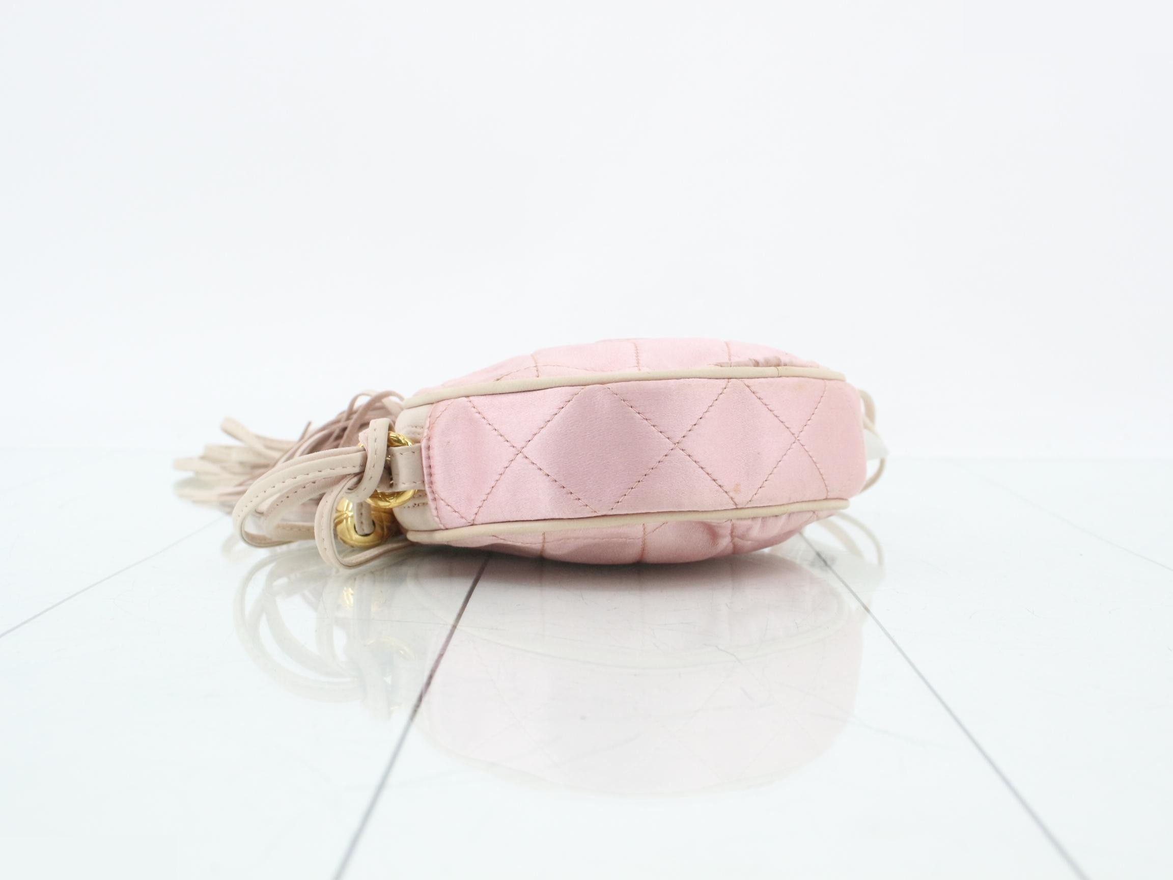 Matelassé satin shoulder bag — view 6