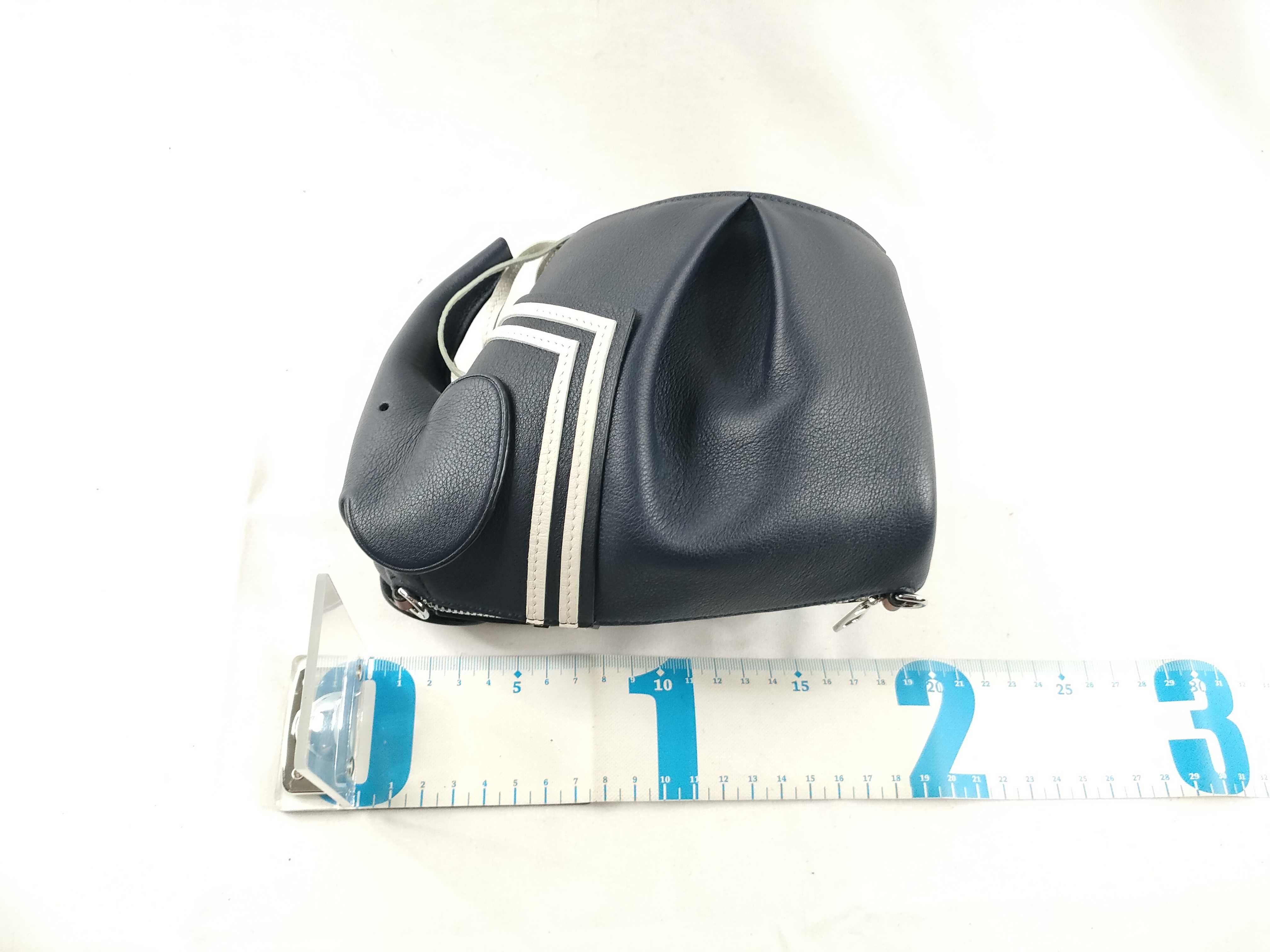 Elephant Leather Shoulder Bag Sailor Shoulder Bag — view 2