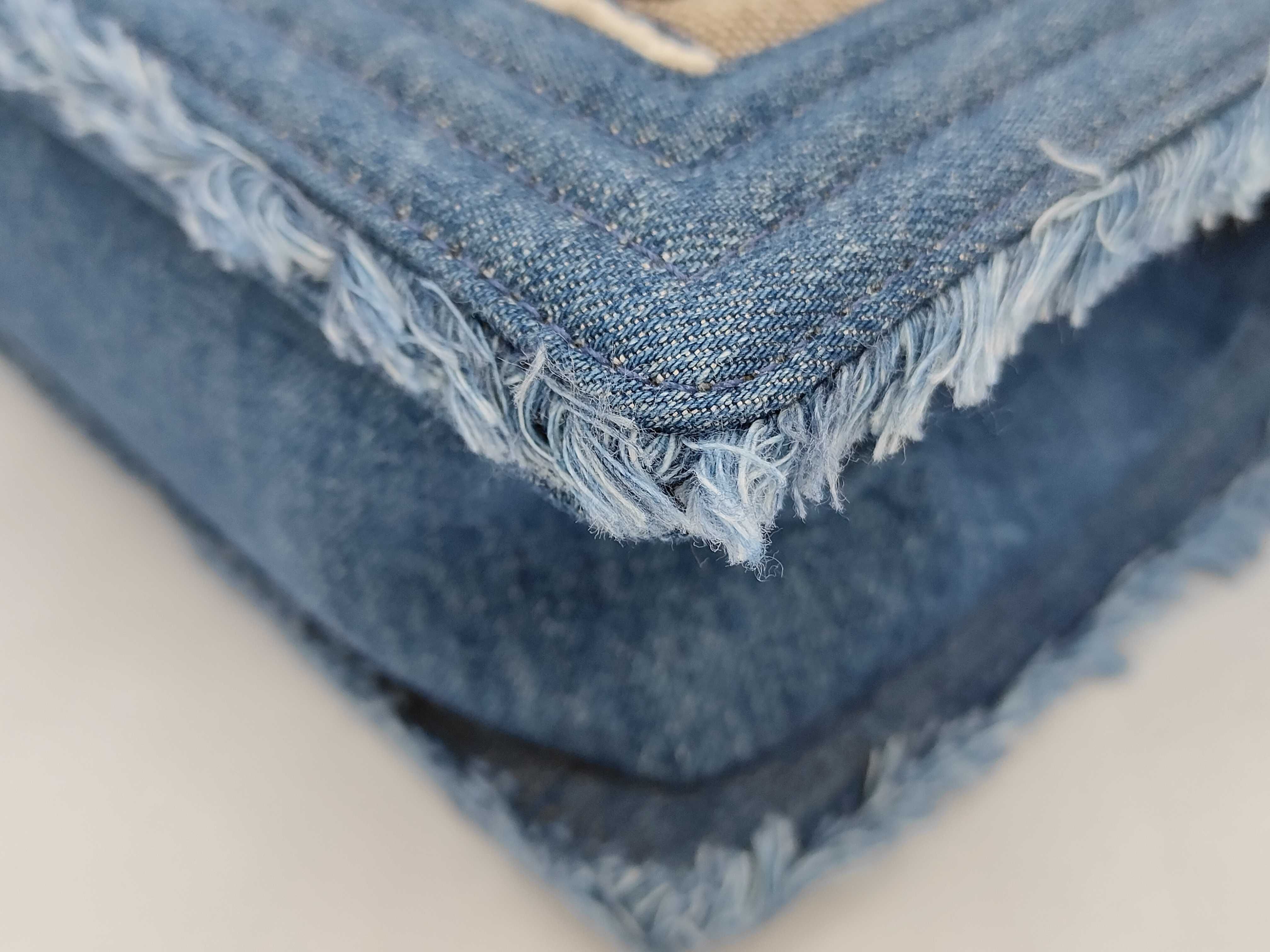 denim shoulder bag — view 4