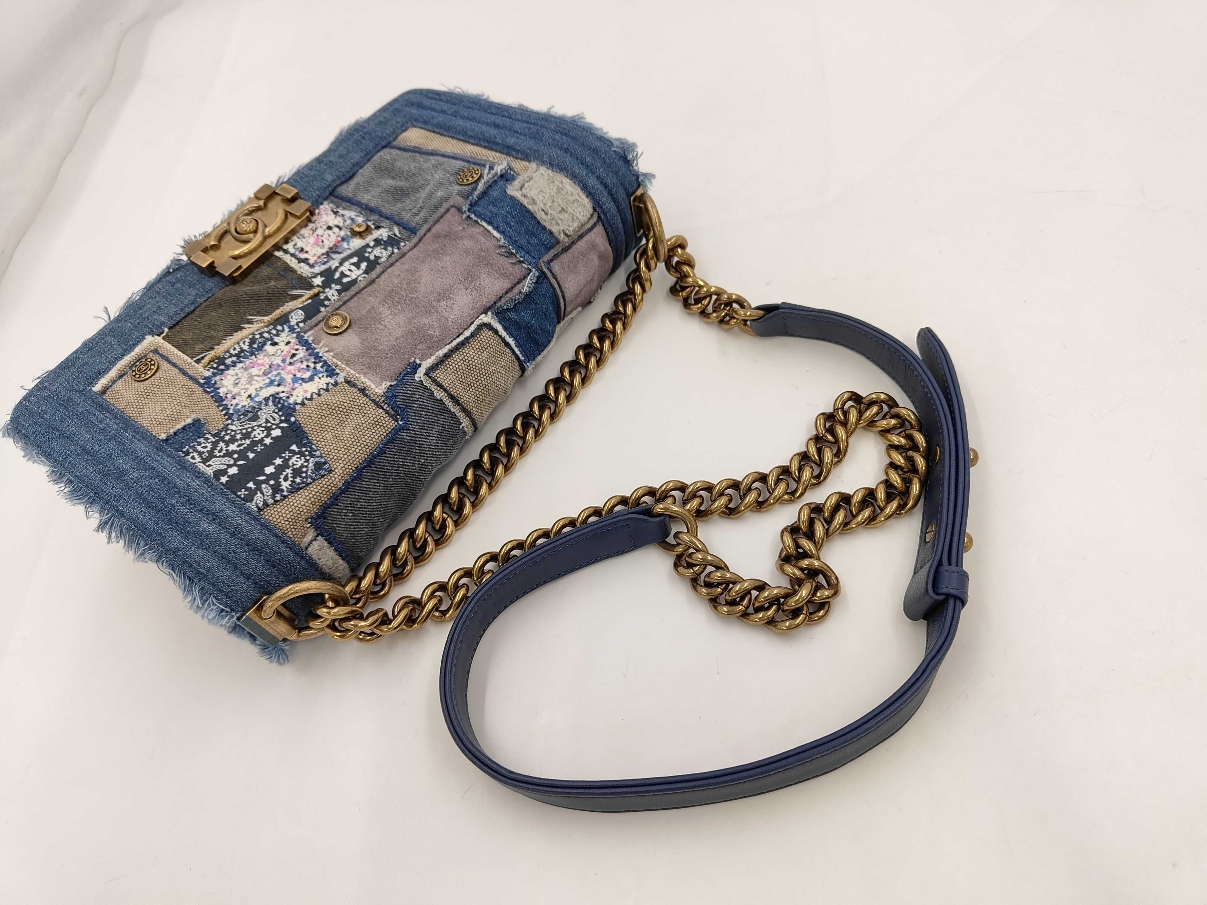 denim shoulder bag — view 7