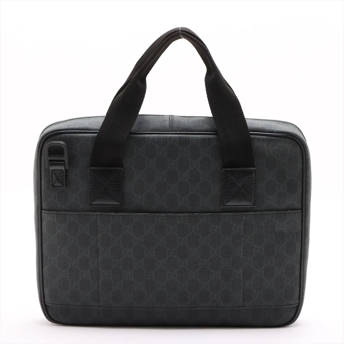 GG Supreme PVC 2WAY Handbag Black 169934 — view 2