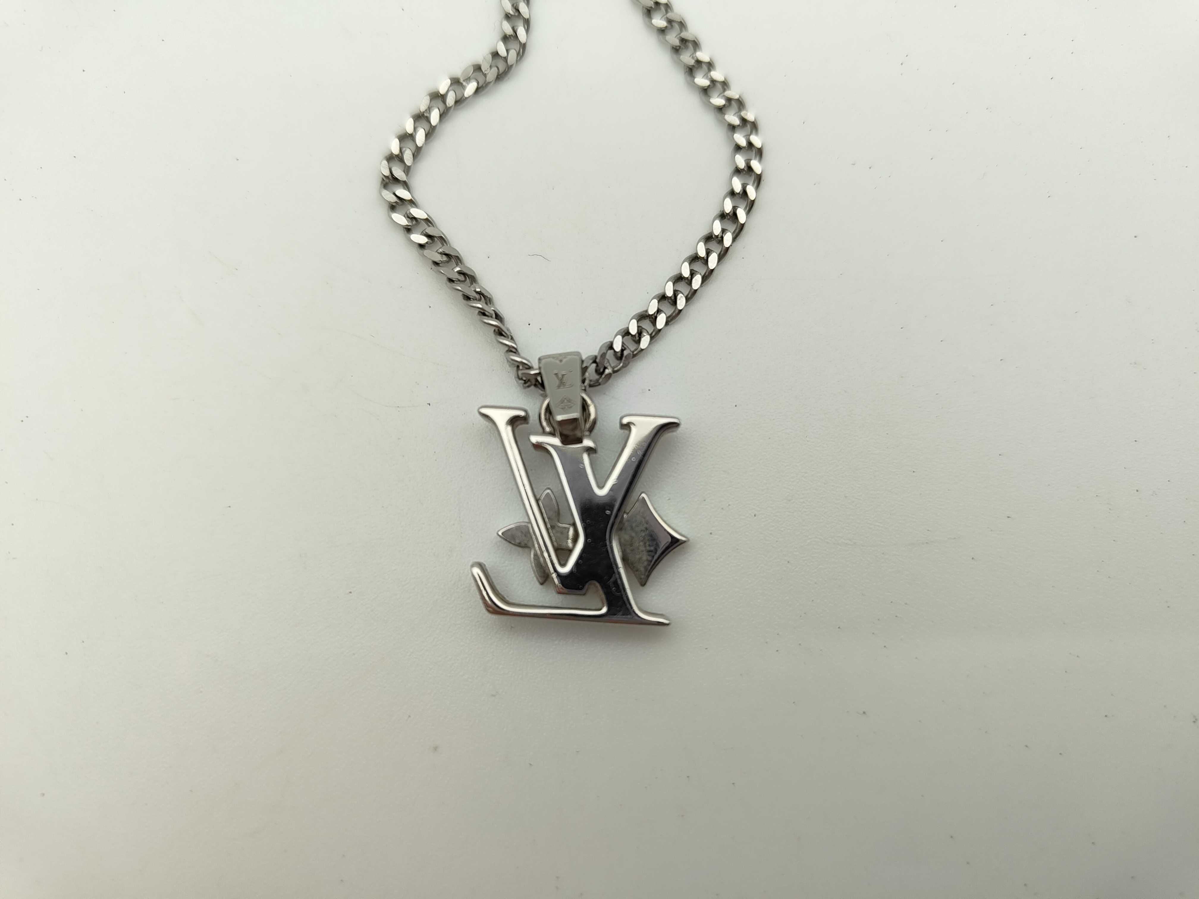 Monogram Row Necklace — view 2