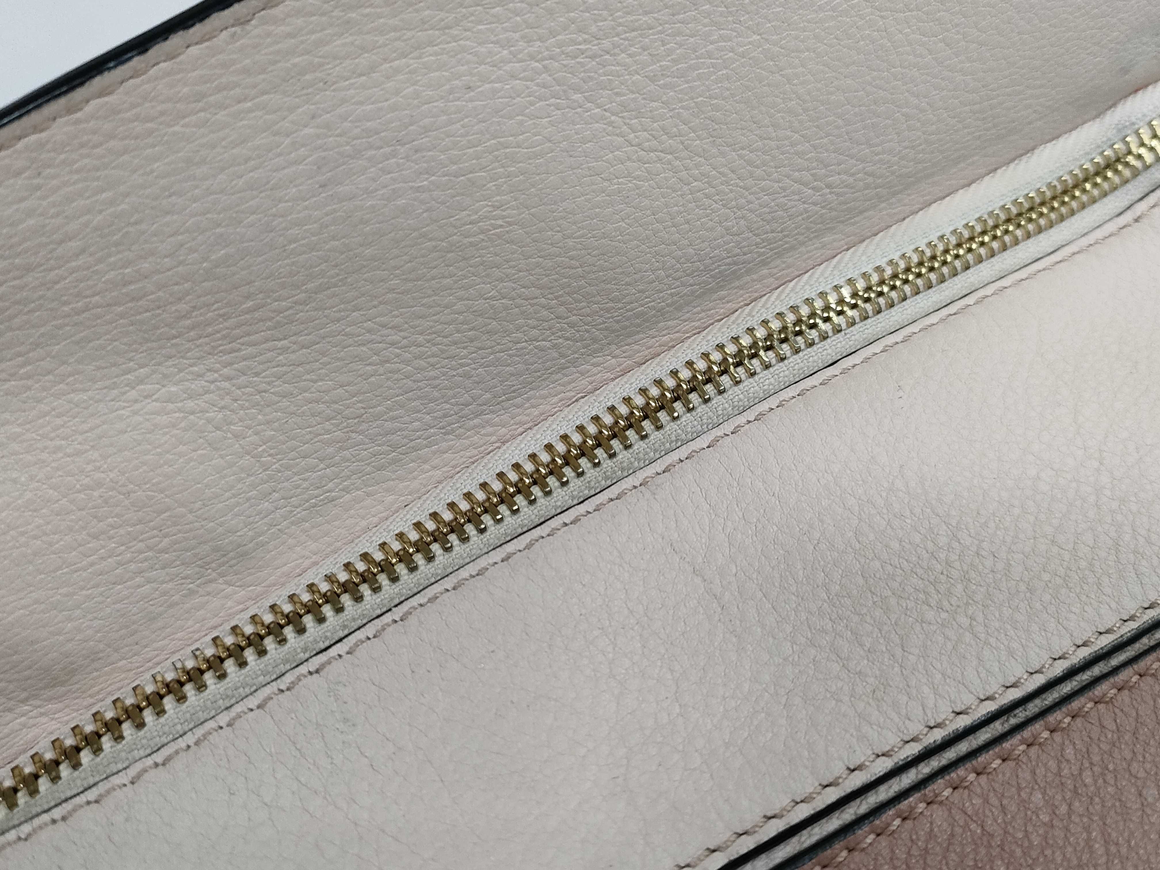 Puzzle Bag, Calfskin x Suede, Pink Shoulder Bag — view 10