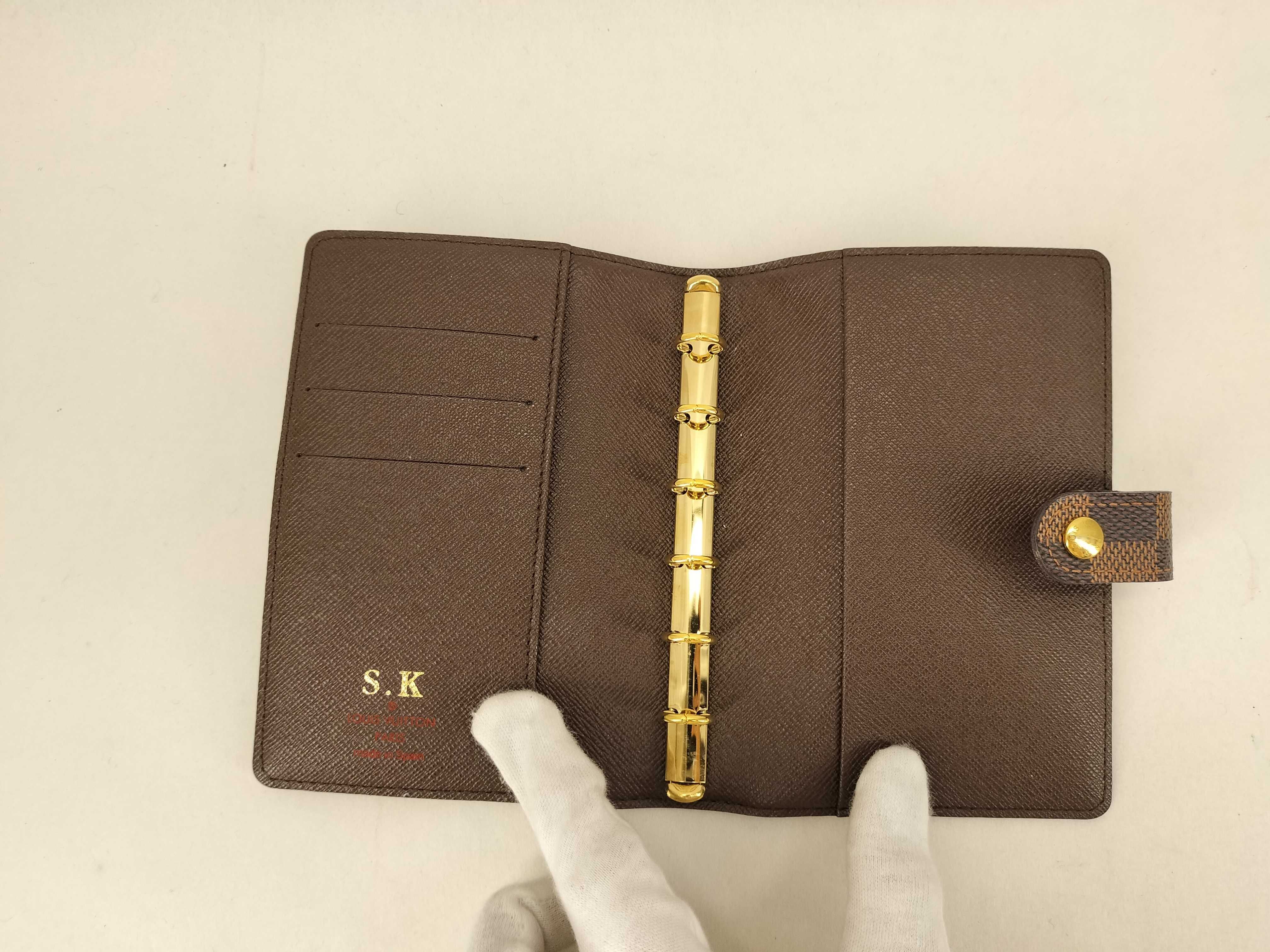 Epi Agenda PM Damier Ebene R20700 Notebook Cover — view 6