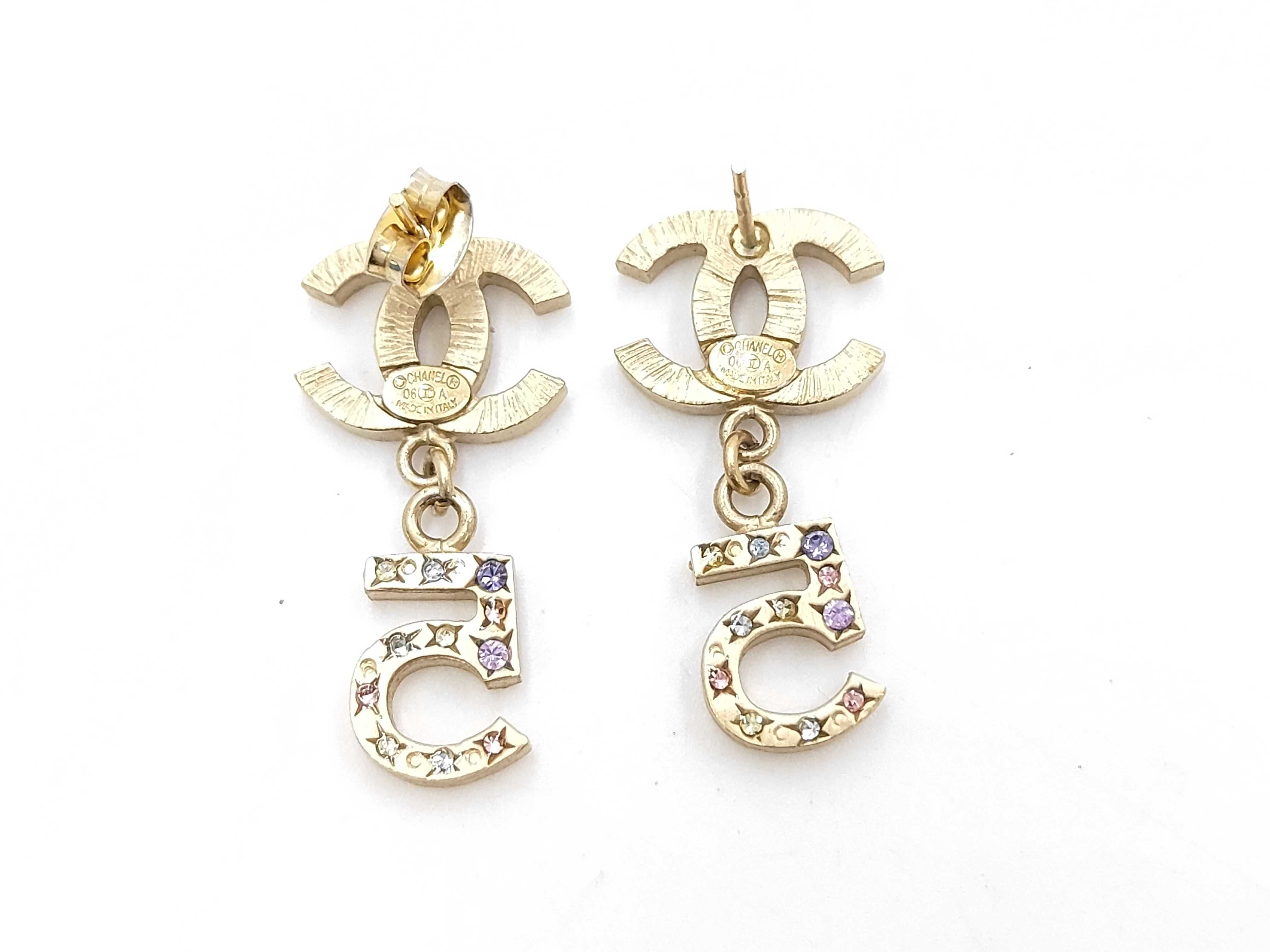 Coco Mark N05 Earrings with Rhinestones (with embellishment) 06A Necklace — view 2