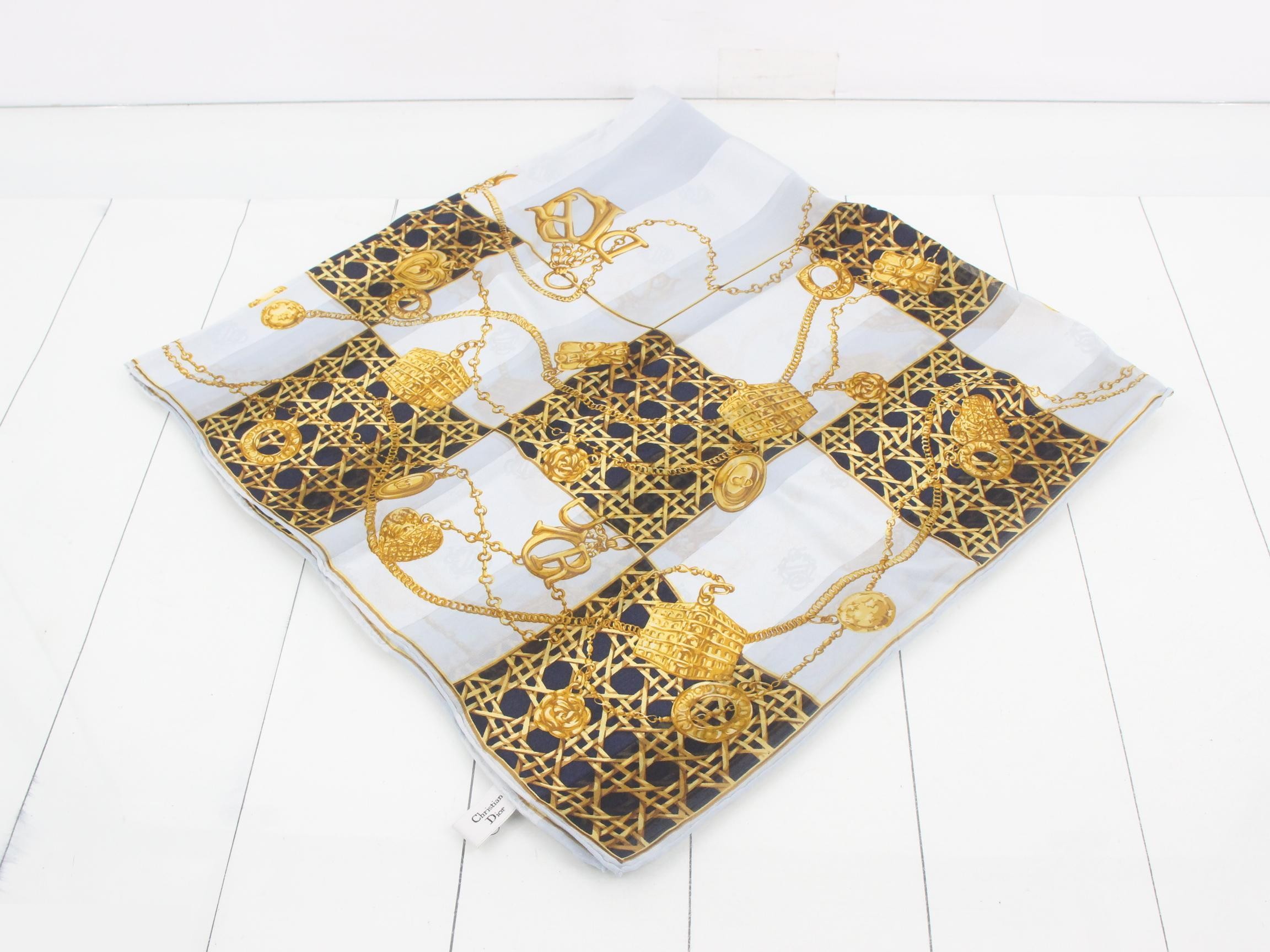 Large scarf, 100% silk — view 2