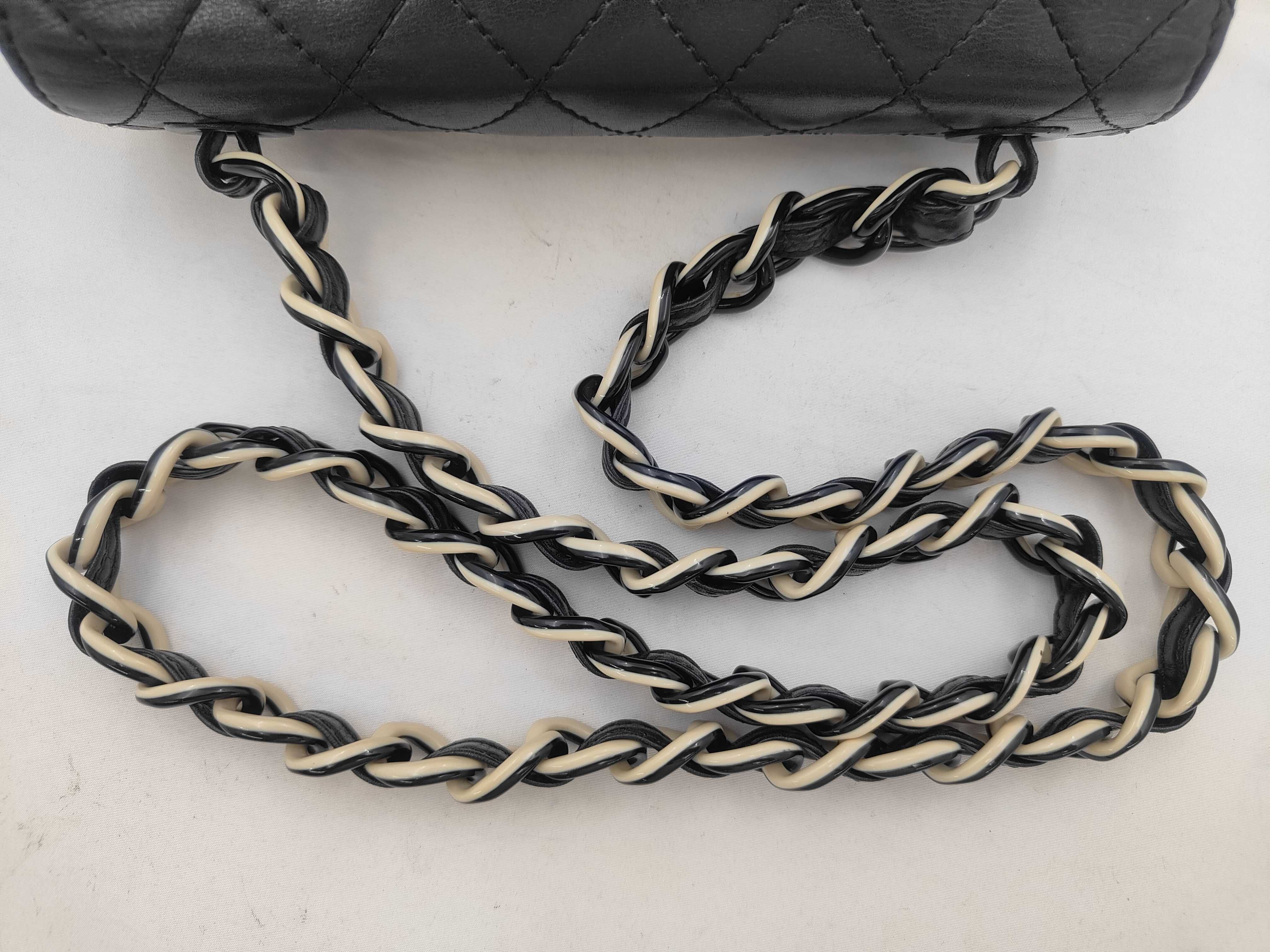 Matelassé Chain Shoulder Bag — view 3
