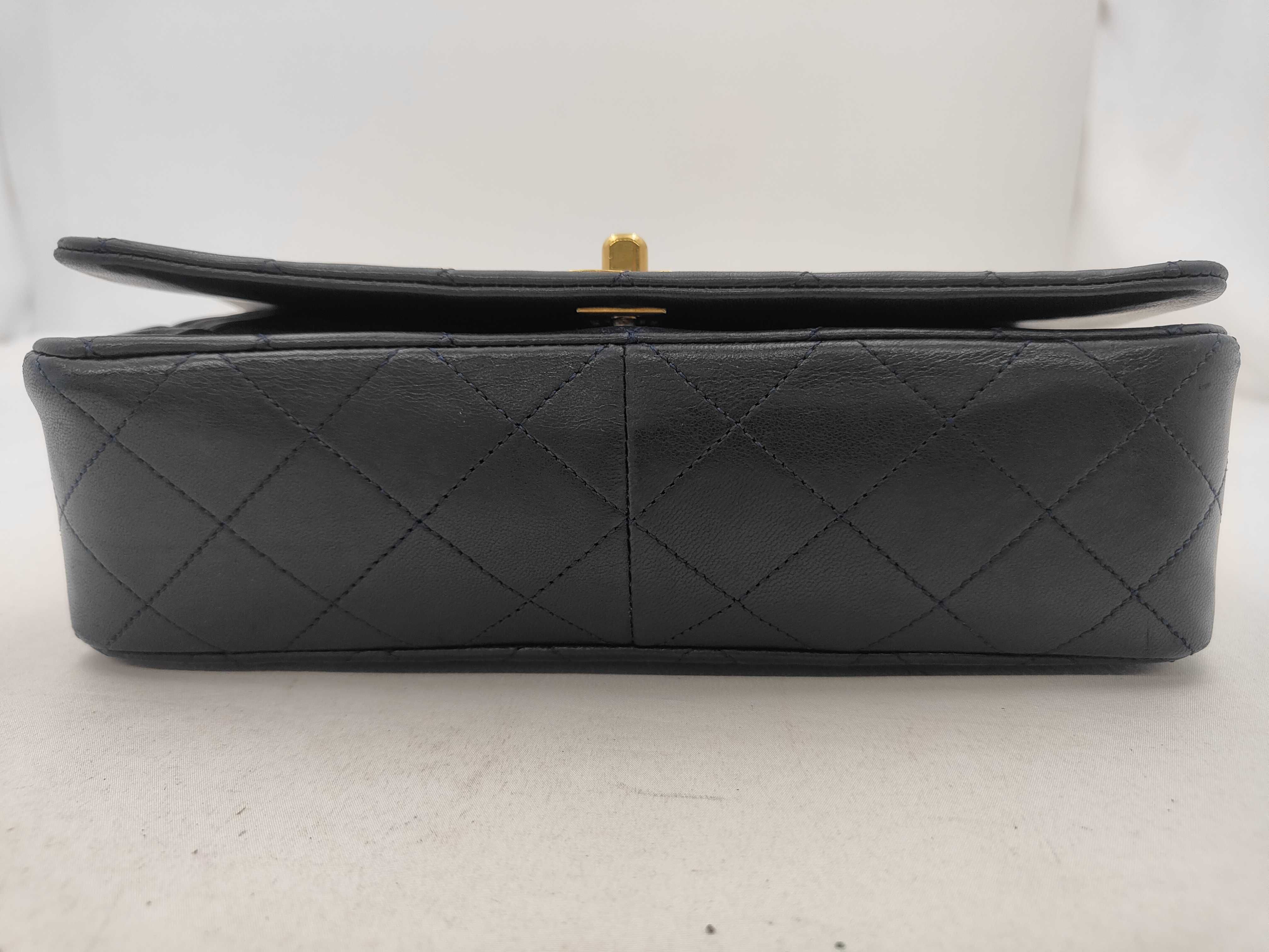 Matelassé Full Flap Chain Shoulder Bag with Gold Hardware, Series 1 [Card and Seal Included] — view 7