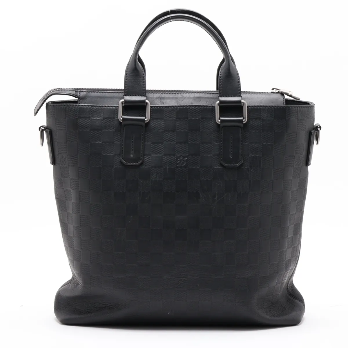 Damier Infini Daily Tote N41561 AR1155 Black — view 2