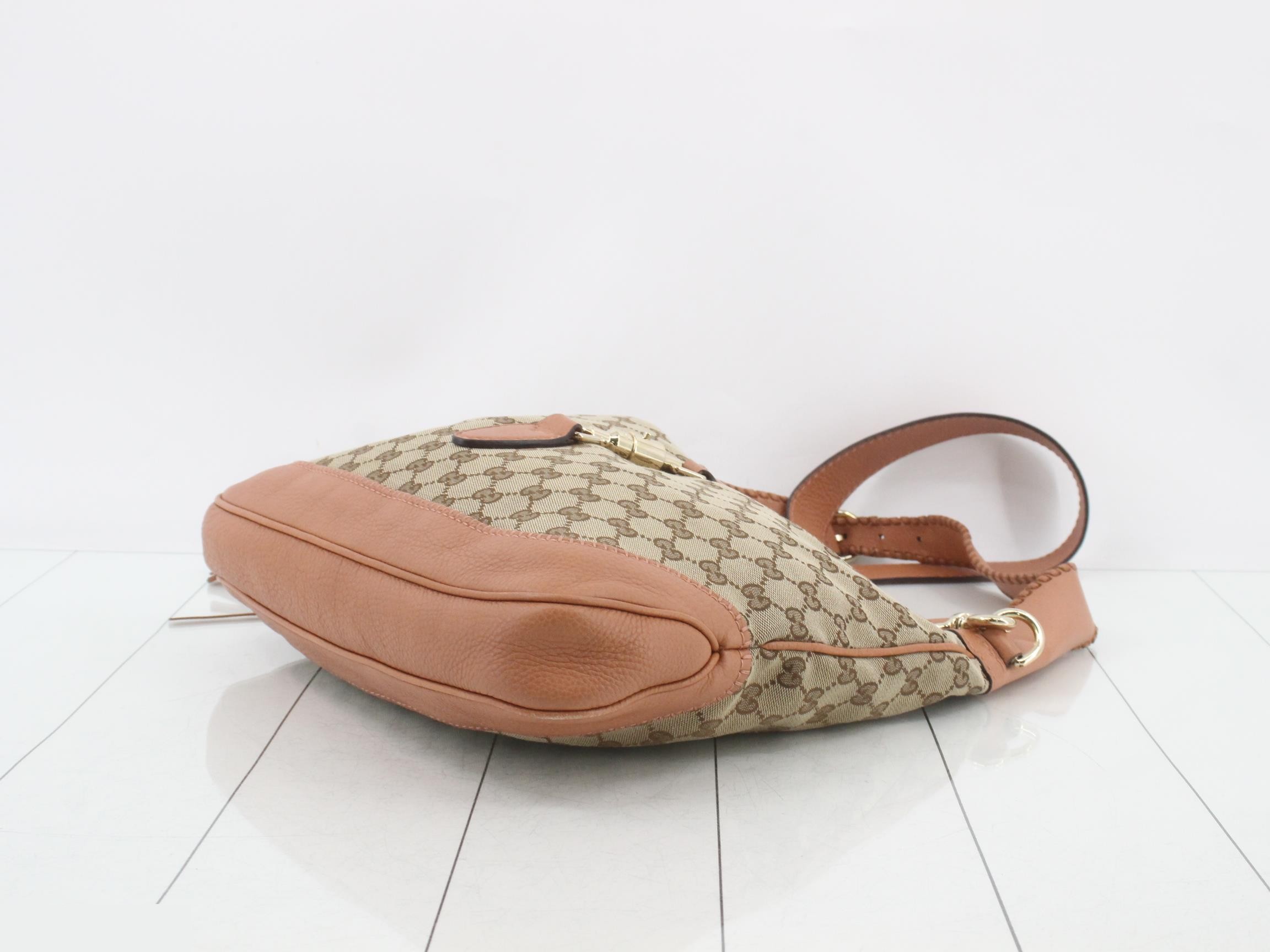 GG Canvas New Jackie Bamboo Shoulder Bag — view 6