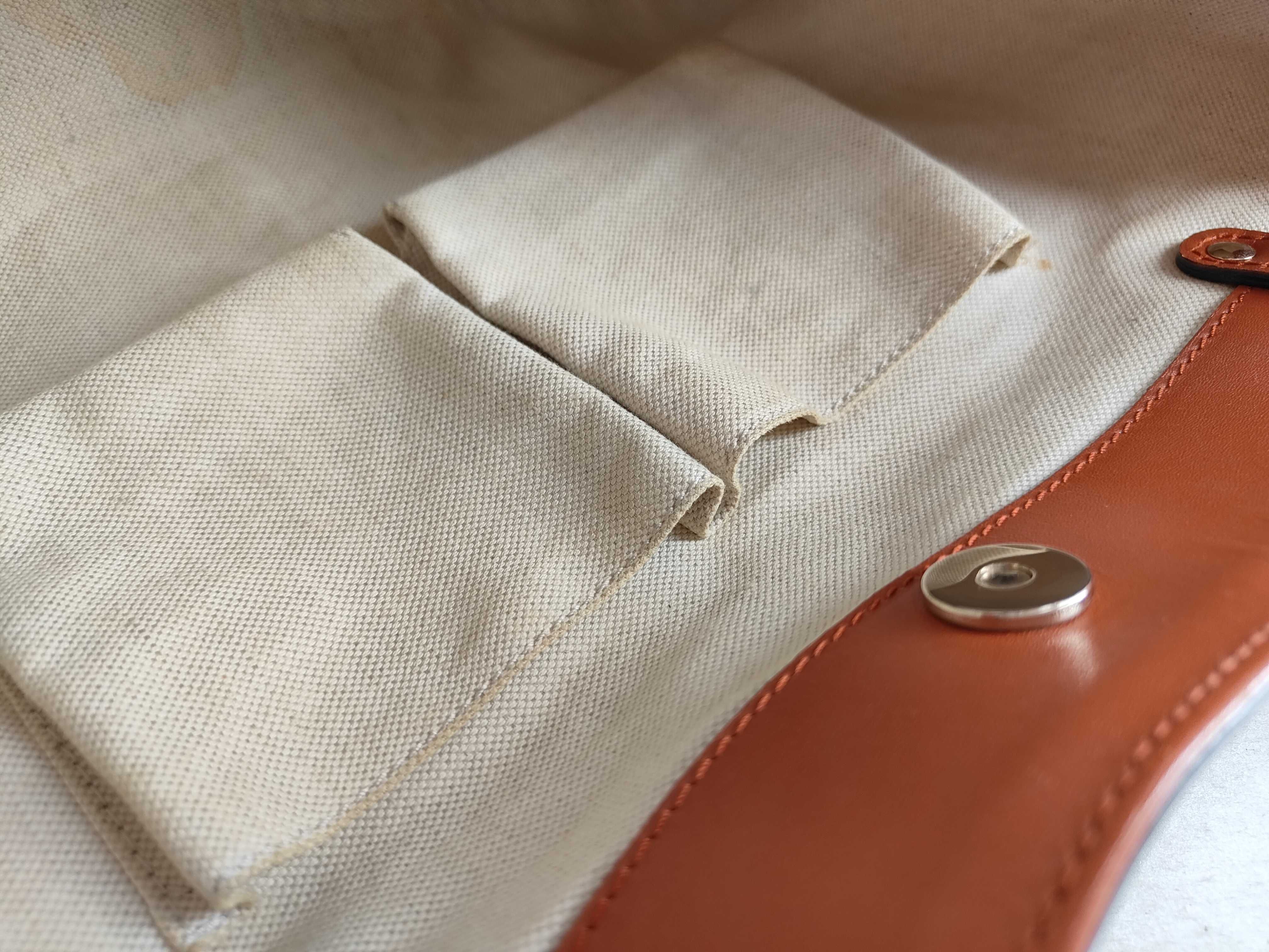 Denim Tote Bag with Logo Print — view 14