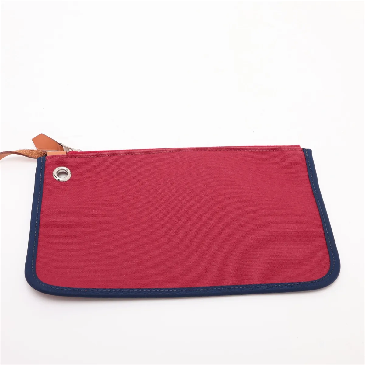 Herbag Zip PM Toile Officier x Vache Hunter Red x Brown Silver Hardware R:2014 — view 12