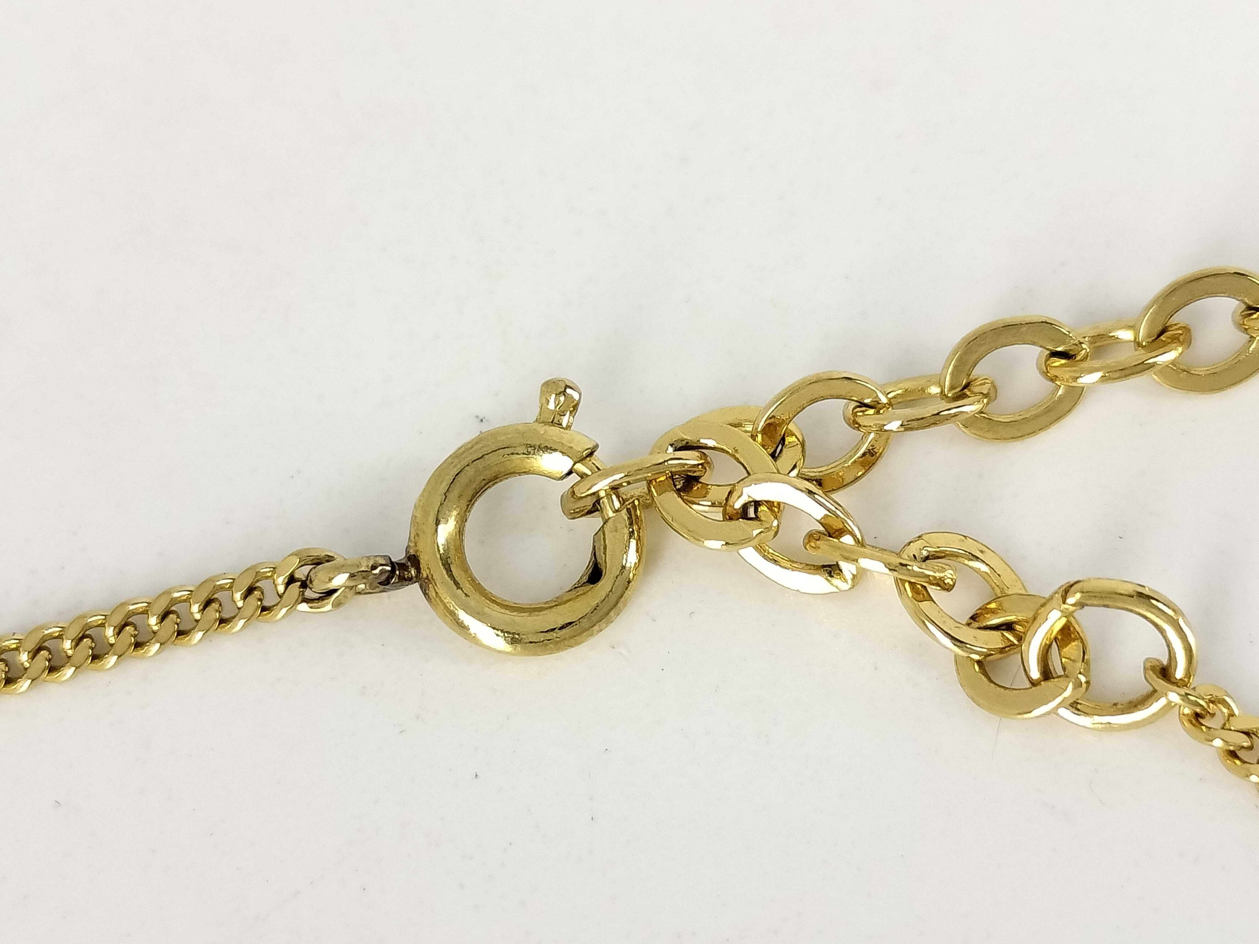 CD Rhinestone Necklace — view 4
