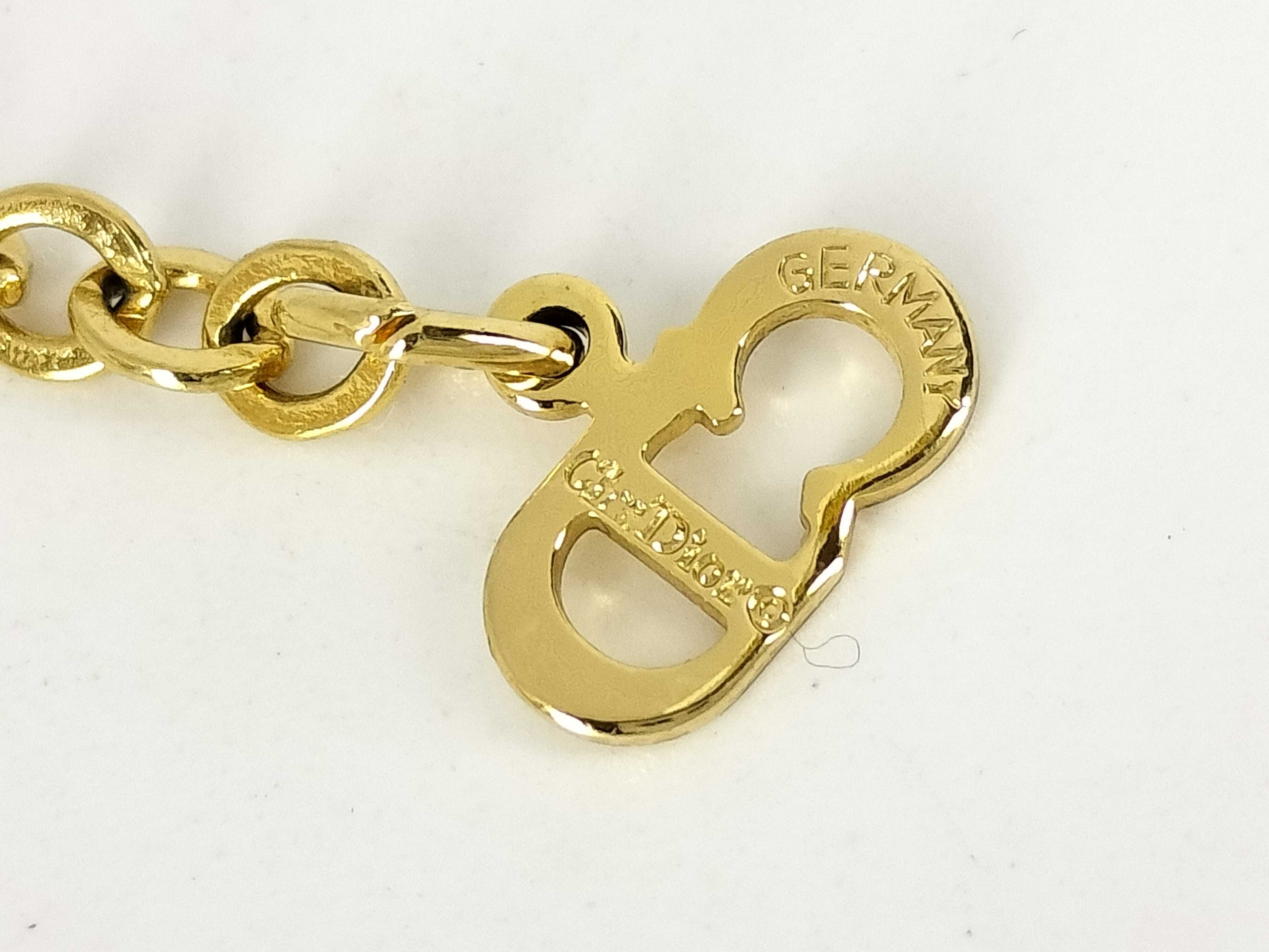 CD Rhinestone Necklace — view 5