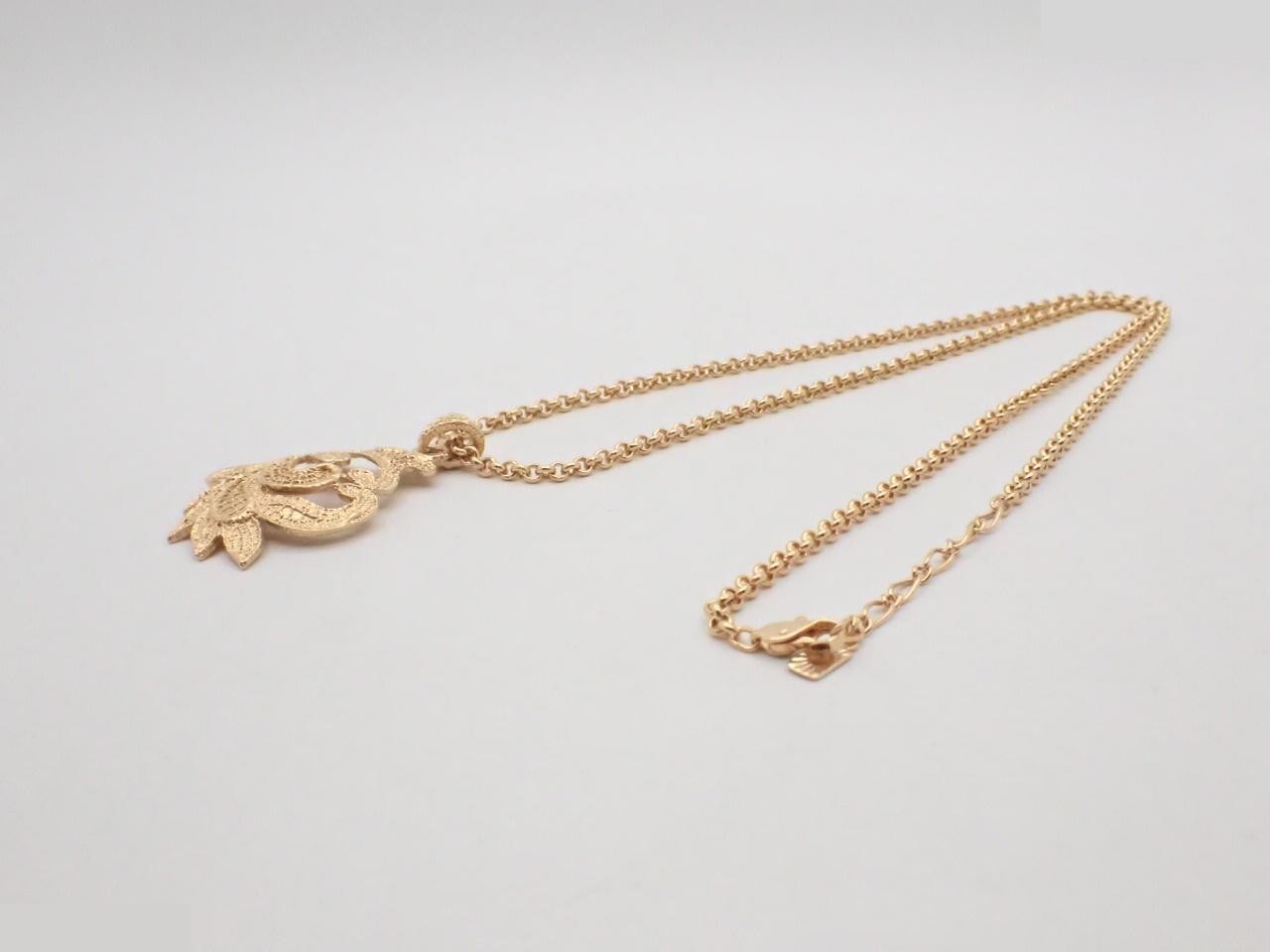 Other lines: Precious metal necklaces and pendants, chain approximately 74cm. — view 3