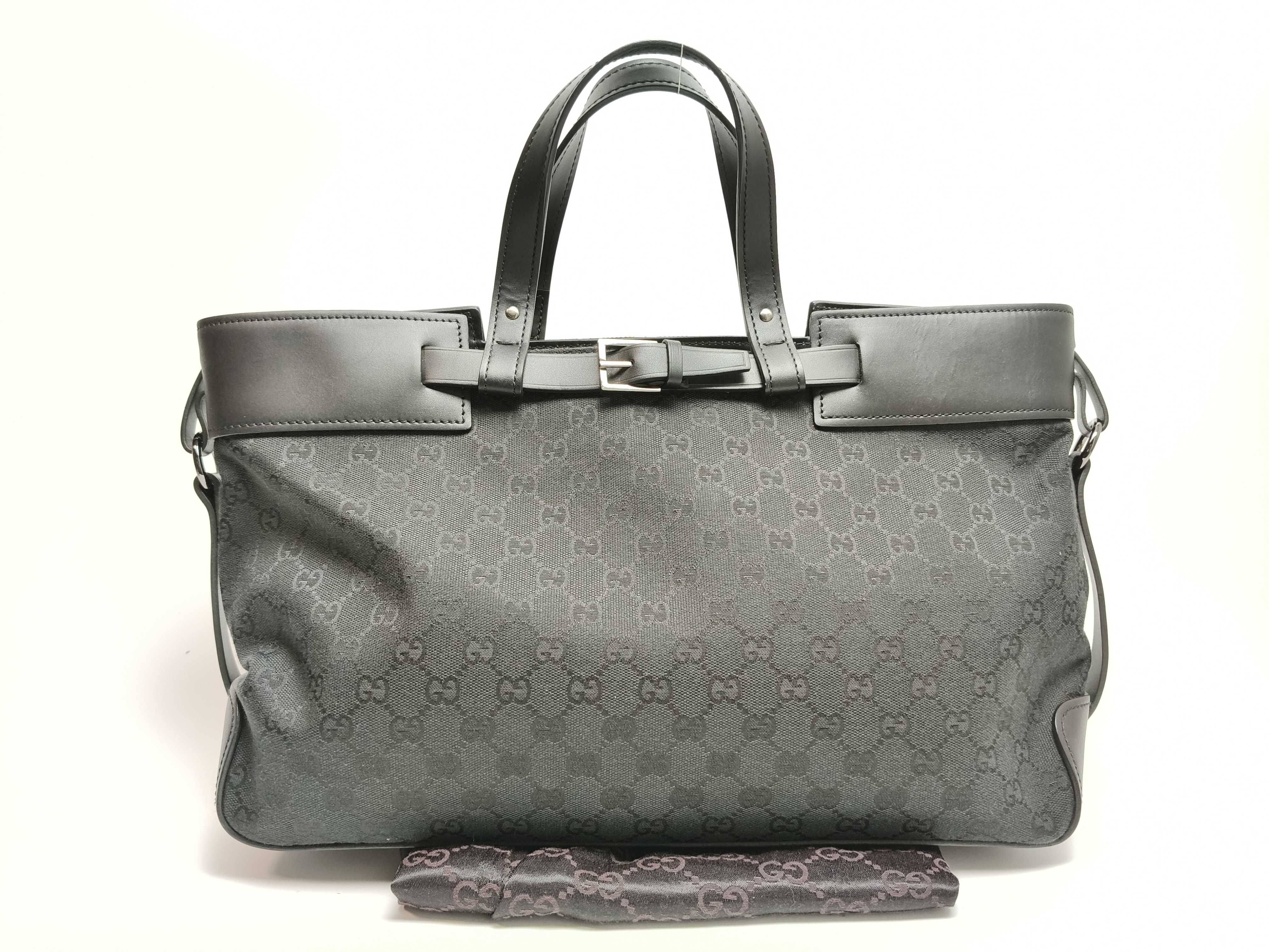 GG Canvas 106251 Tote Bag Black Tote Bag