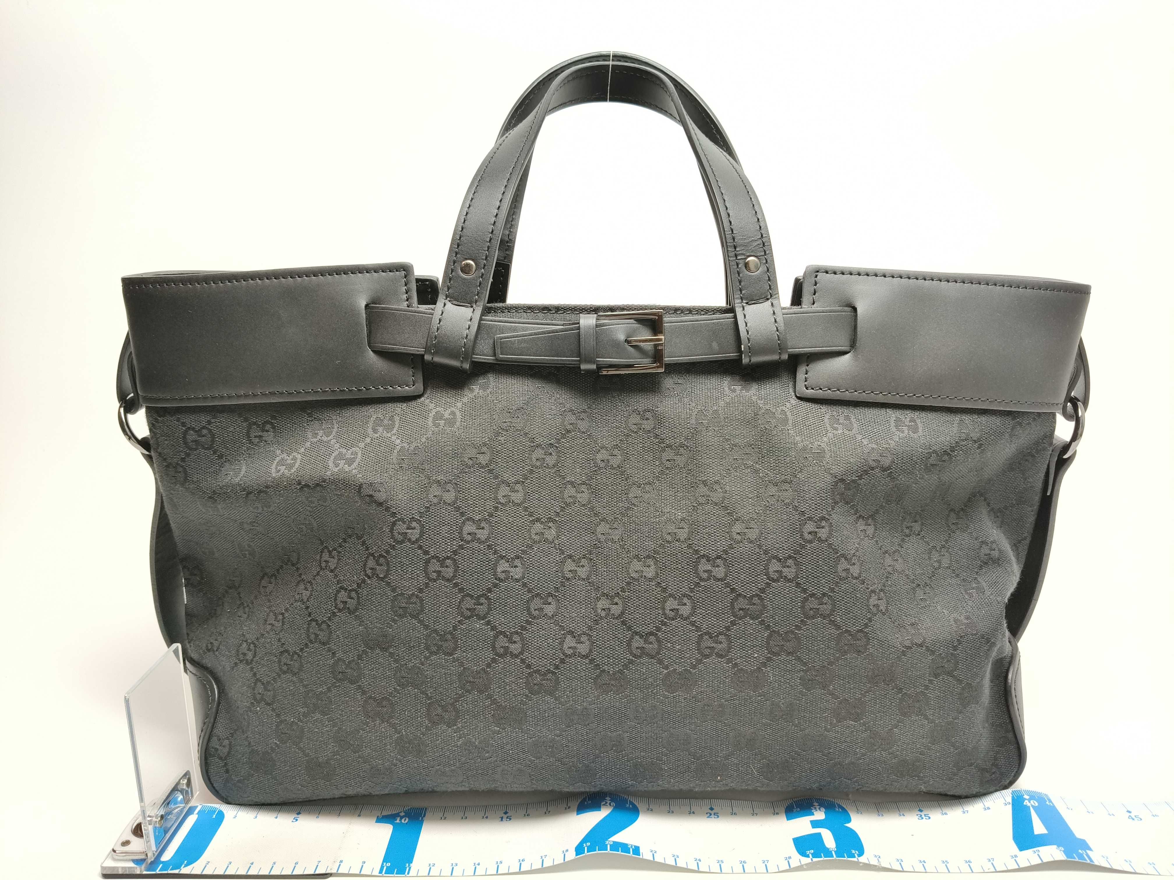 GG Canvas 106251 Tote Bag Black Tote Bag — view 2