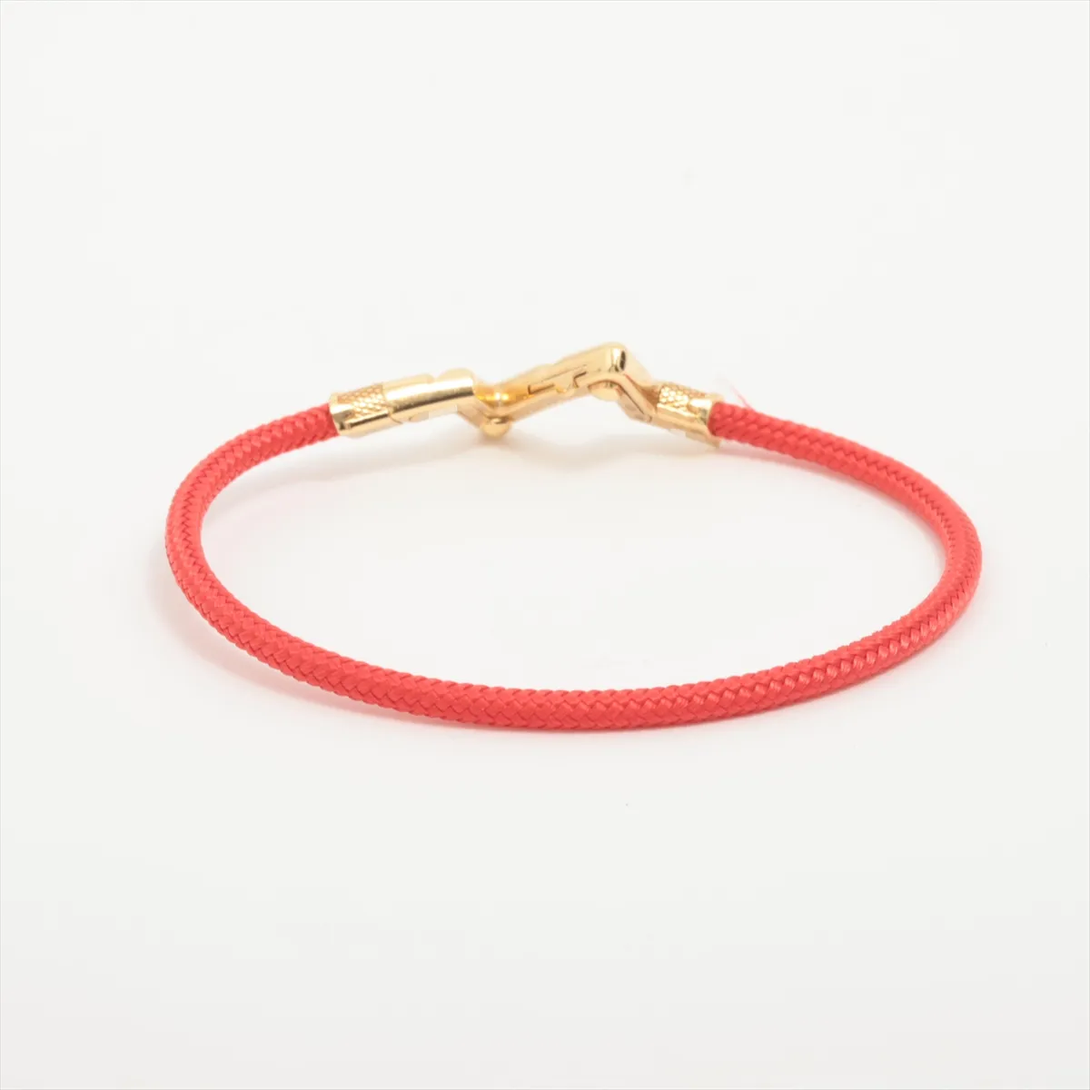 Play Bracelet LV Vault Upside Down PM Bracelet 750(YG) Total 4.2g 15 F15637 F24286 Cord fuzzing Kink — view 2