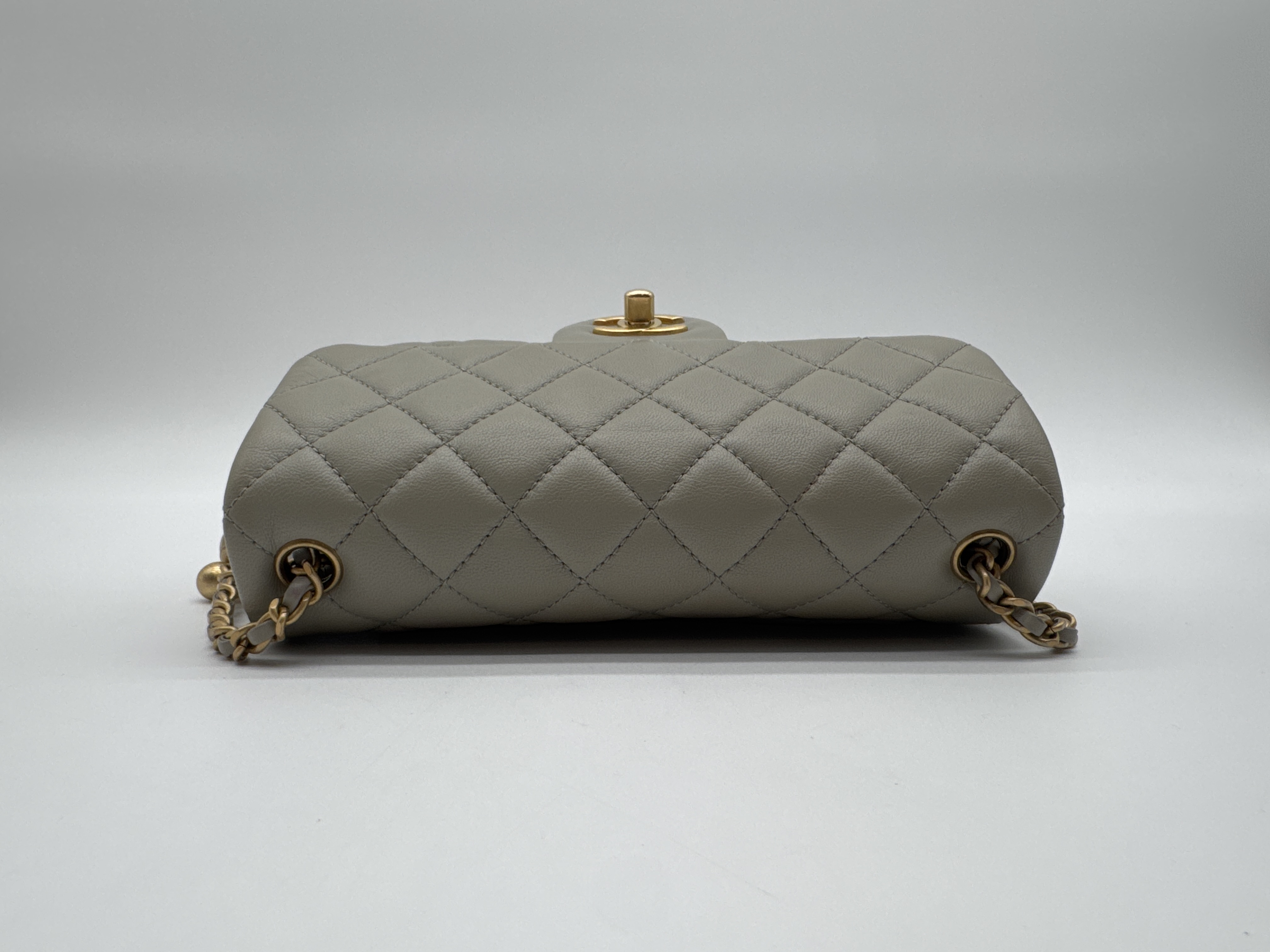 Lambskin Mini Matelassé Shoulder Bag — view 5