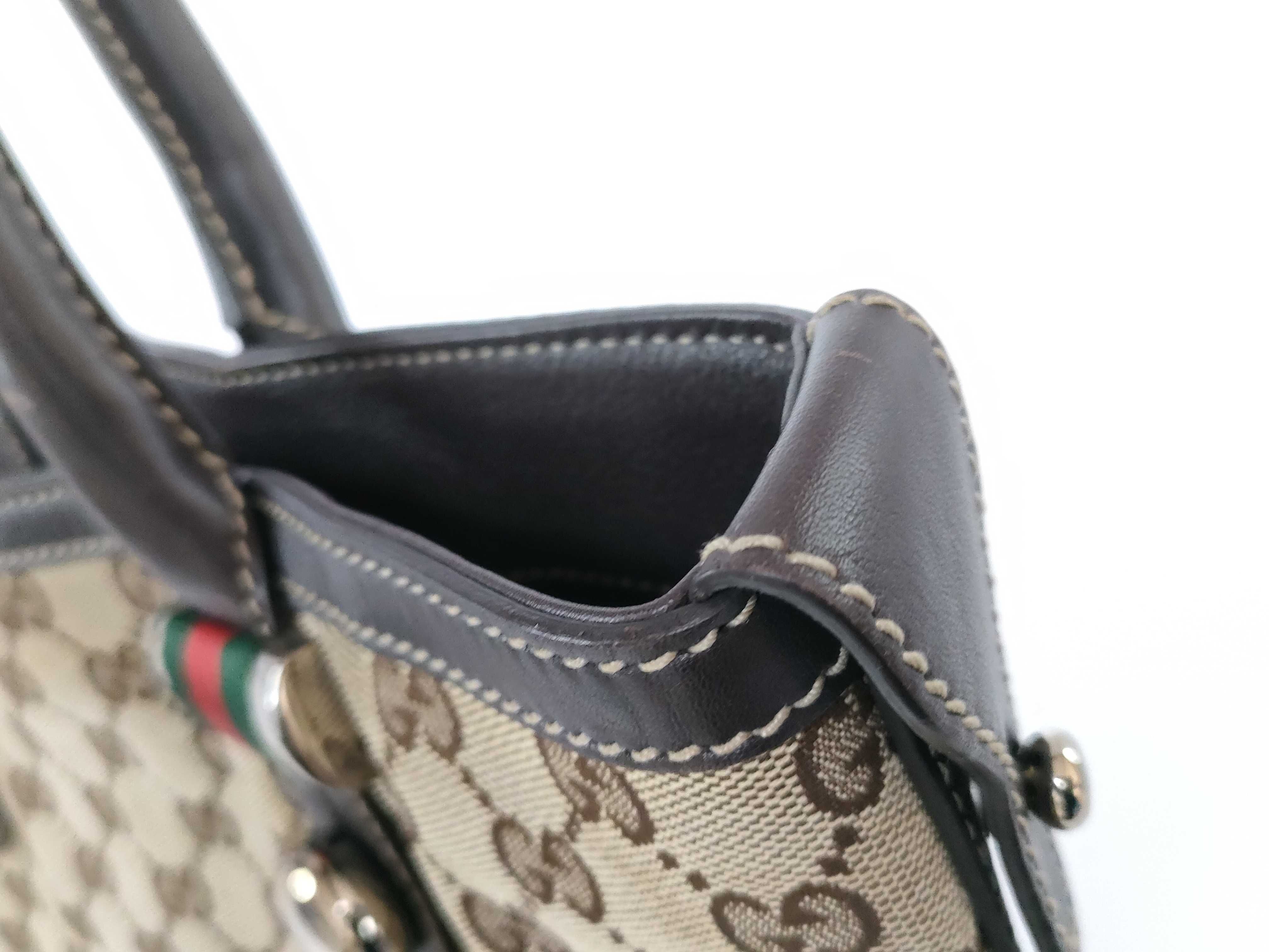 GG Canvas Cheri Line Tote Handbag — view 14