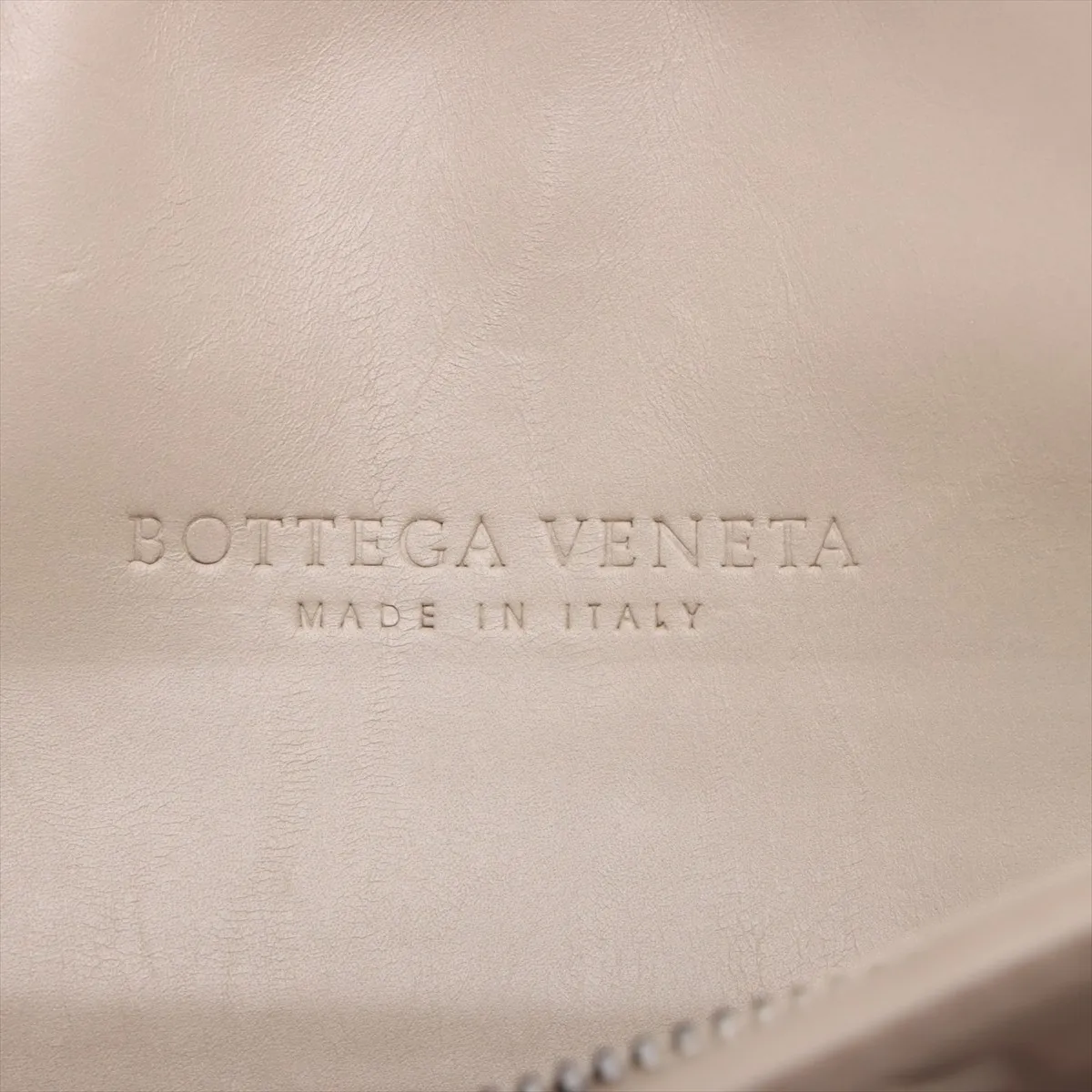 Intrecciato Leather Business Bag Gray — view 11