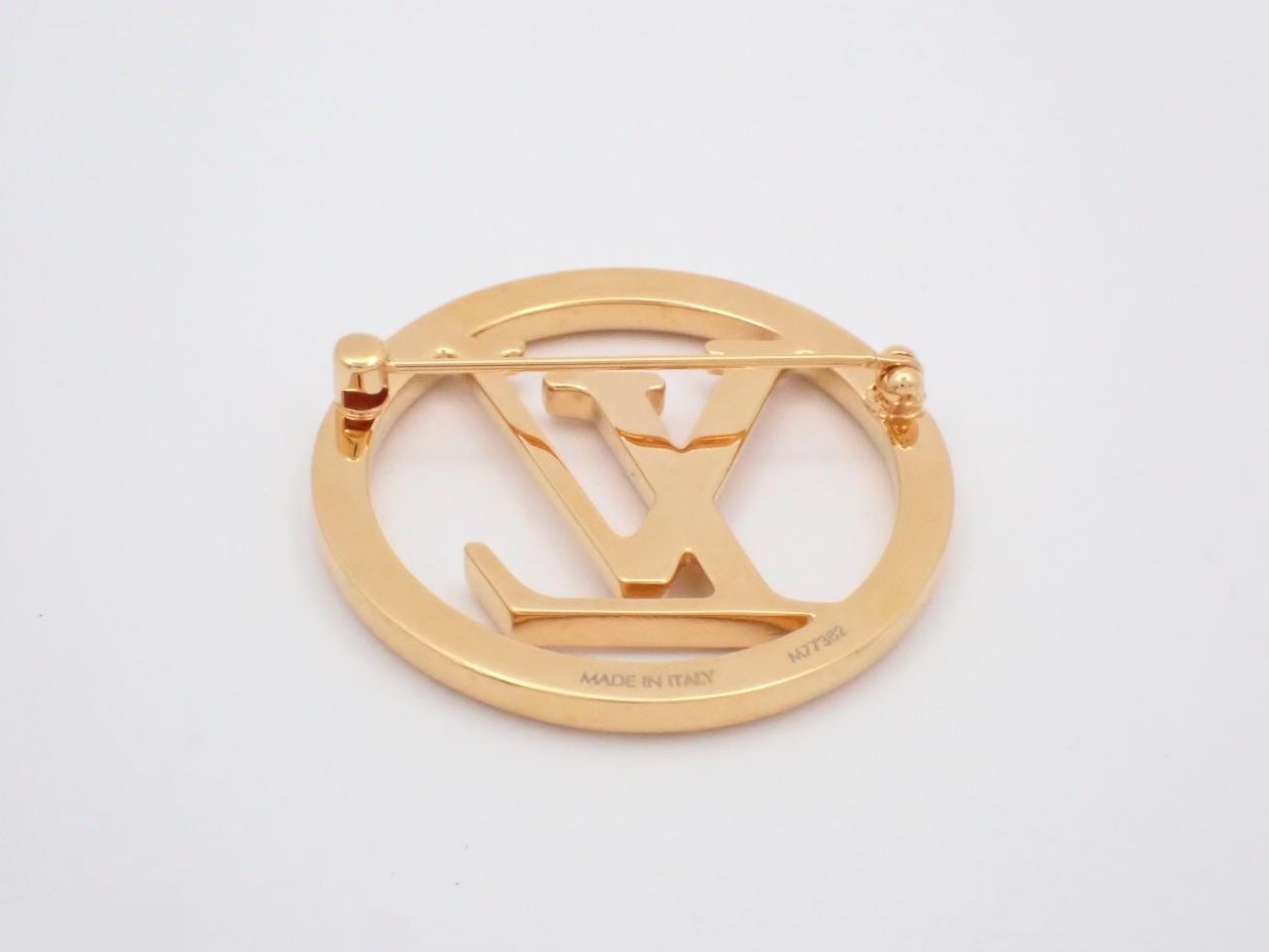 Logo Circle Brooch — view 2