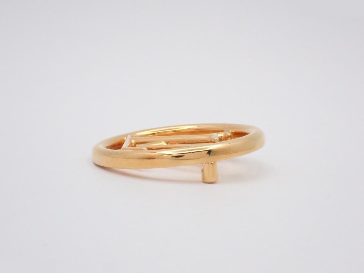 Logo Circle Brooch — view 3