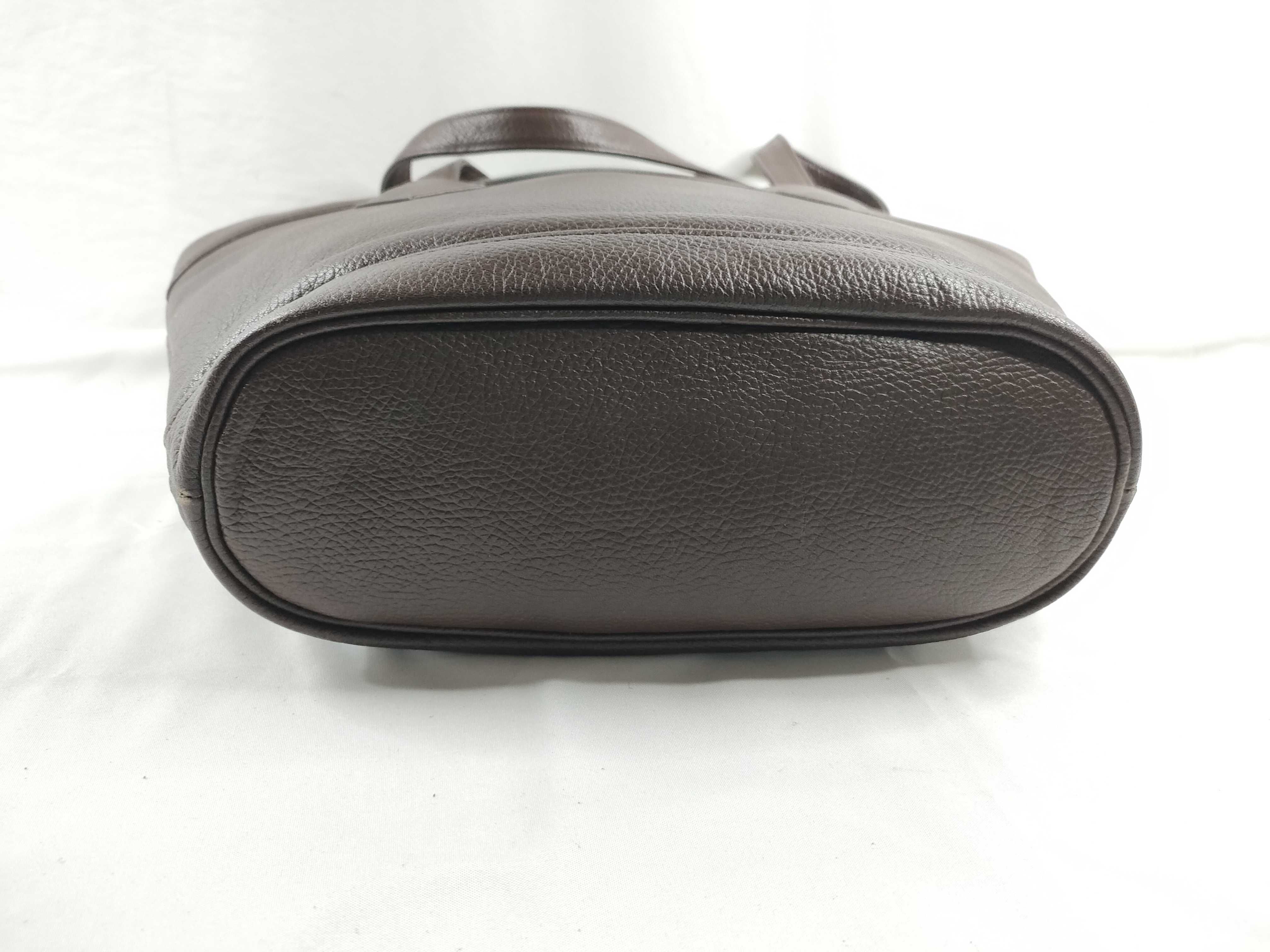 (YSL) handbag, brown, vintage style. — view 4