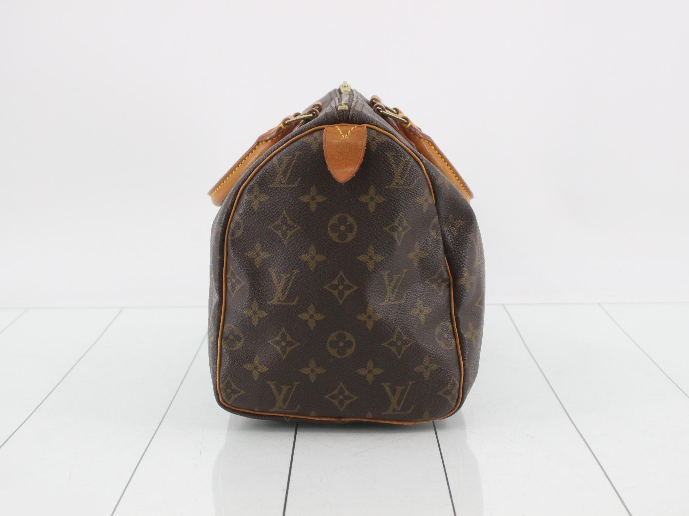 Monogram Speedy 30 (older model) handbag — view 4