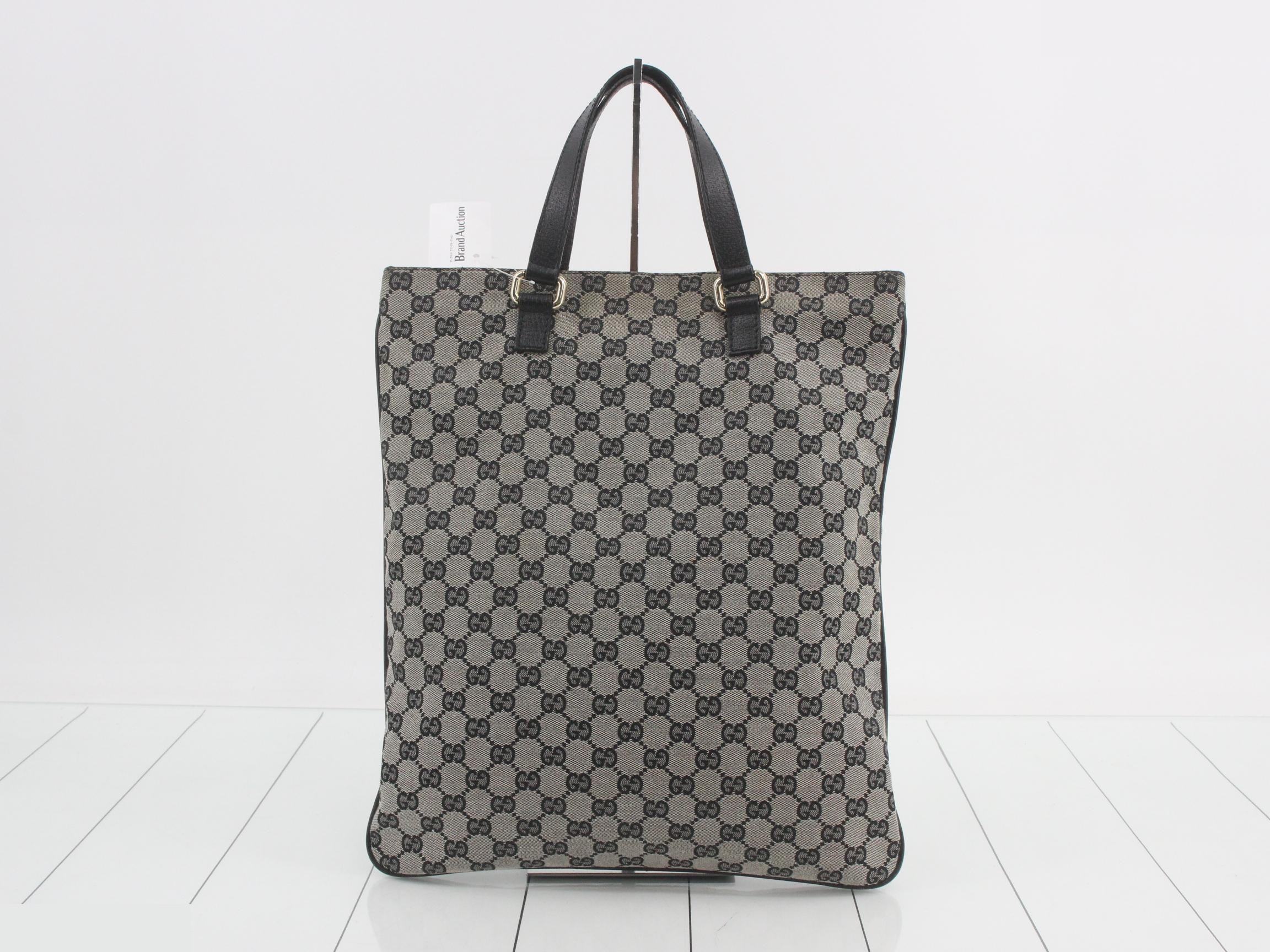 Tote bag, beige, black — view 2