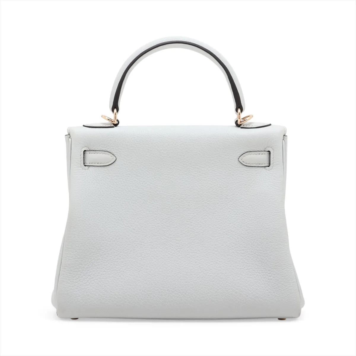 [Individually packaged] Hermes Kelly 25 Retourne Togo Gris Platinum Gold Hardware W: 2024 — view 2