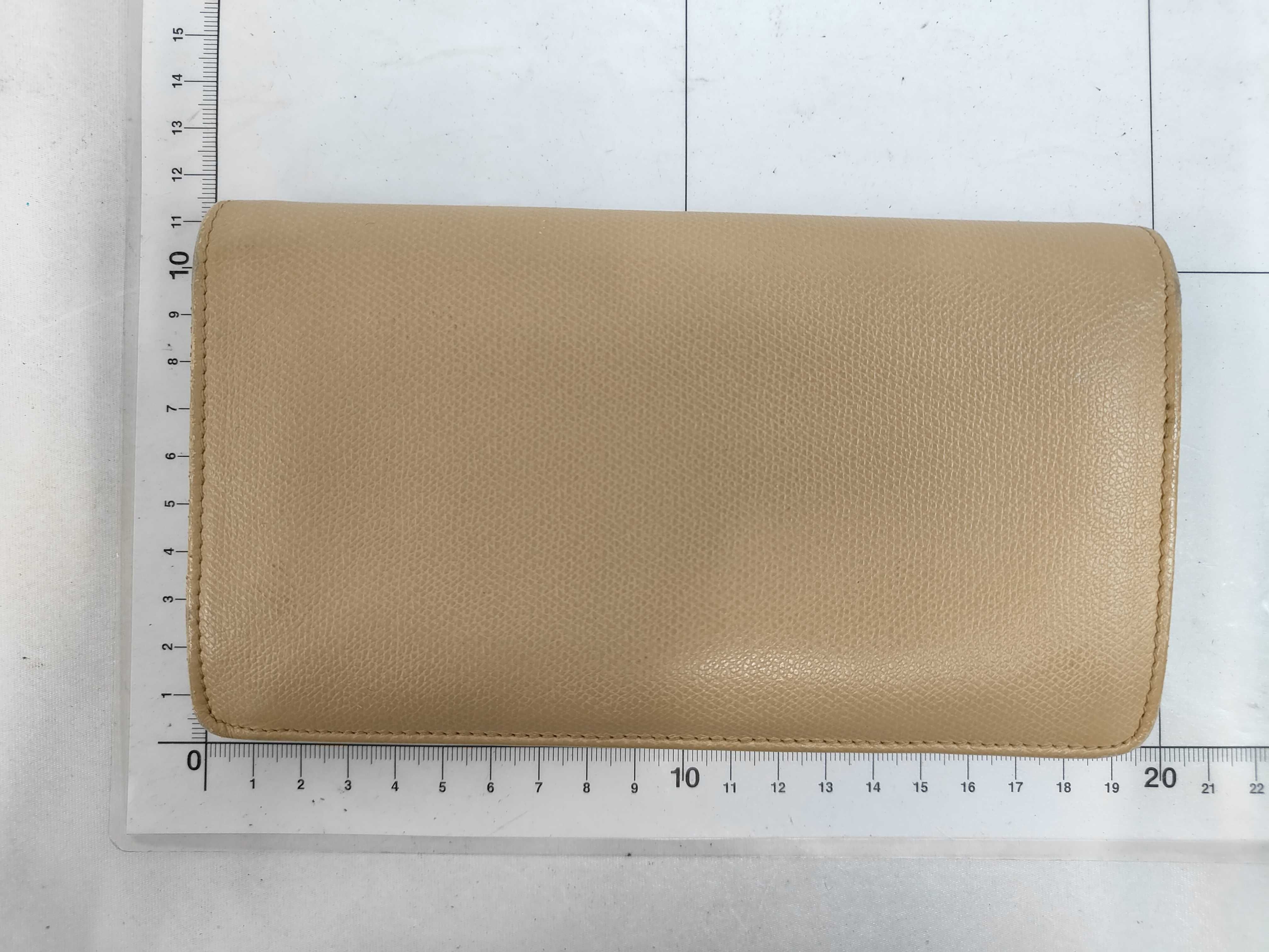 Calfskin Coco Mark Long Wallet (Serial Number 10) — view 2