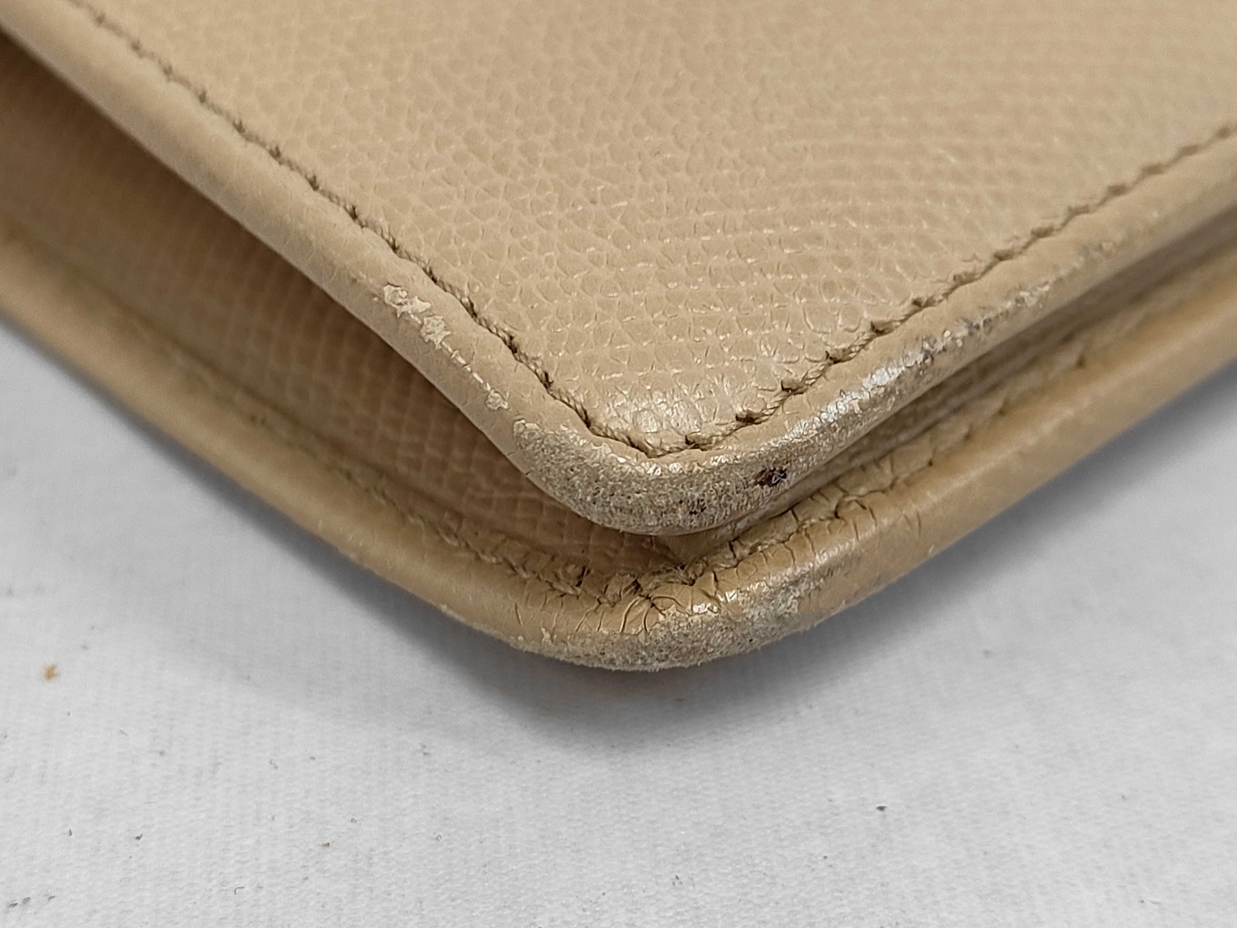 Calfskin Coco Mark Long Wallet (Serial Number 10) — view 3