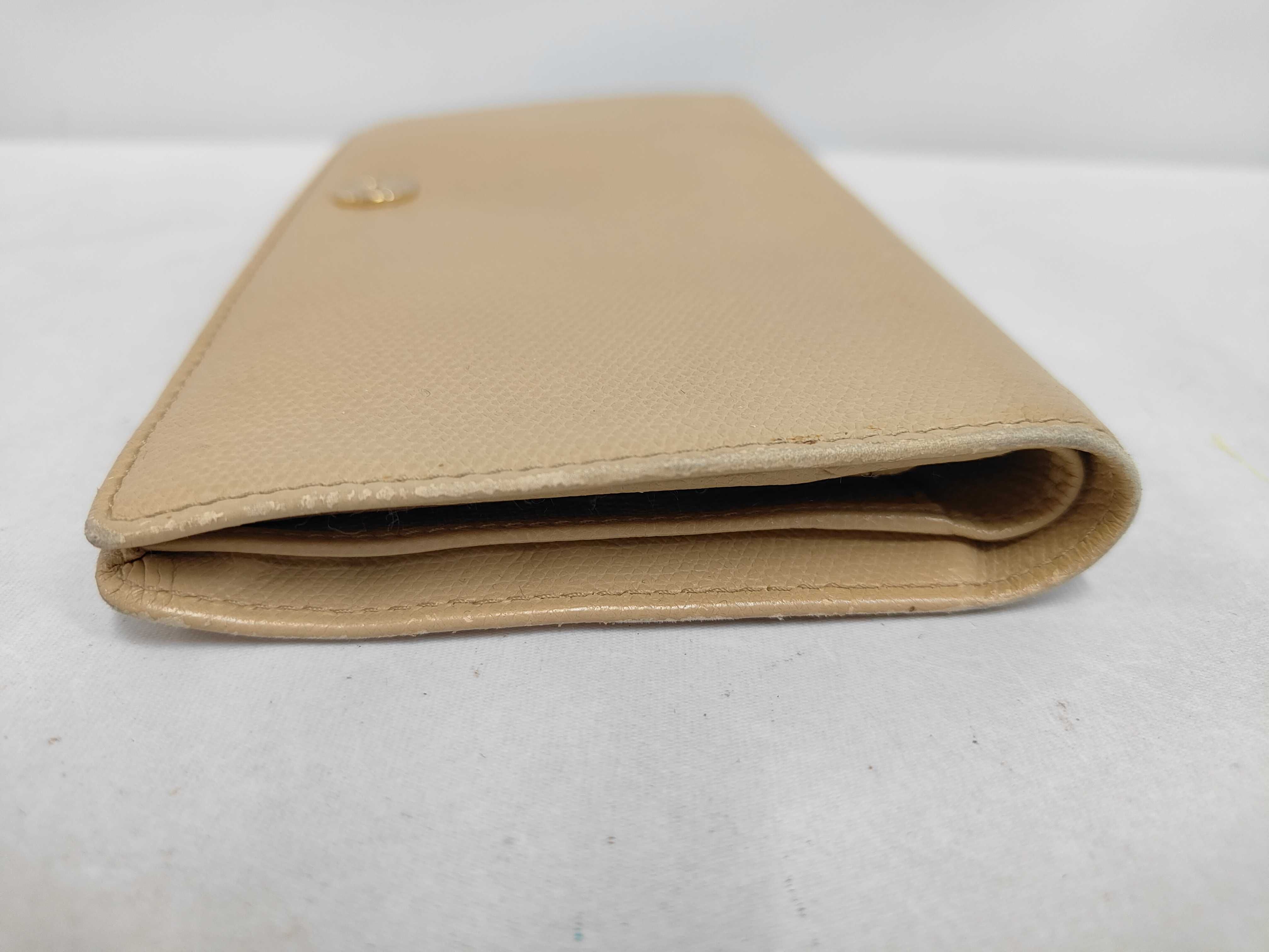 Calfskin Coco Mark Long Wallet (Serial Number 10) — view 4