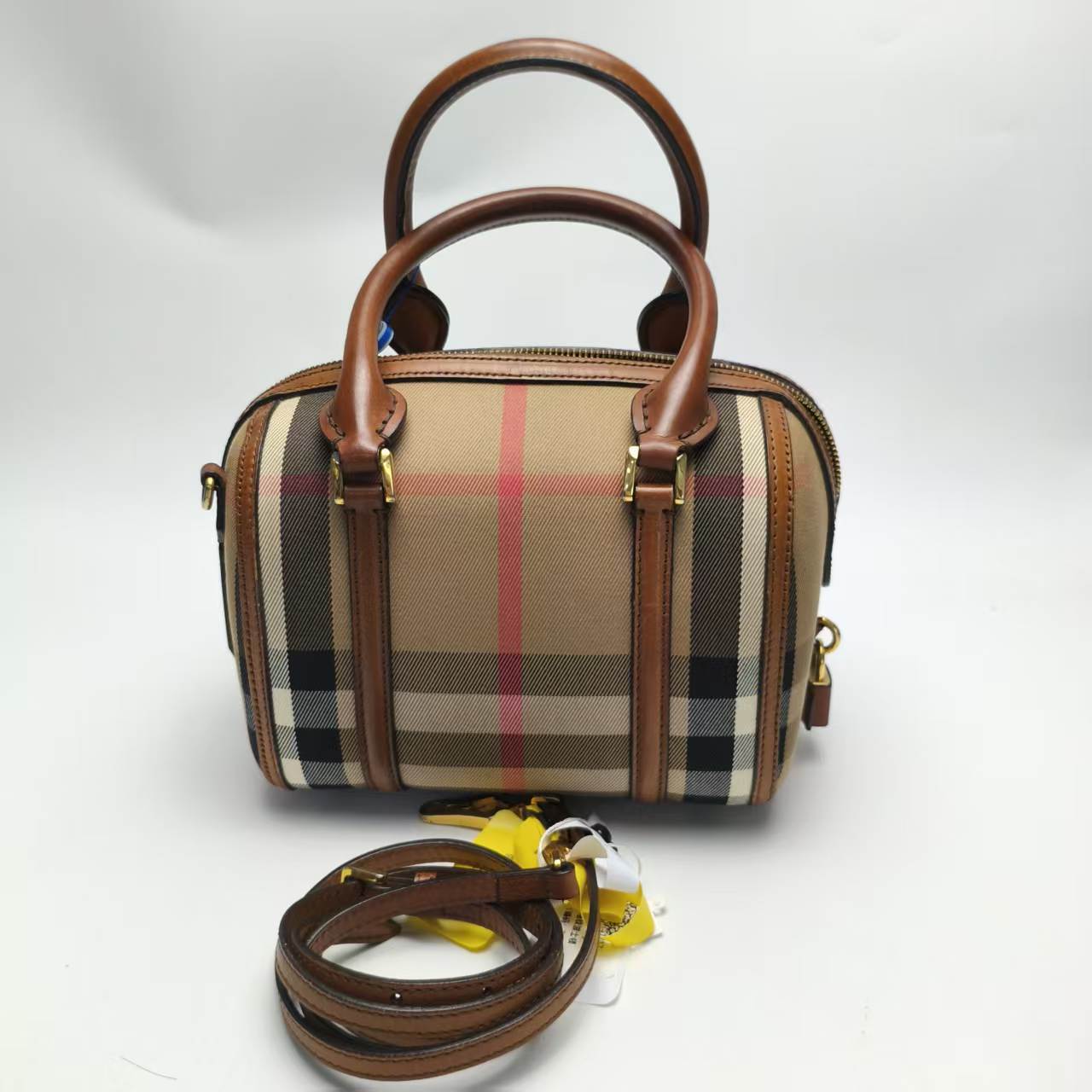 【*Shipped from: China*】BURBERRY Boston Canvas Shoulder Bag — view 2