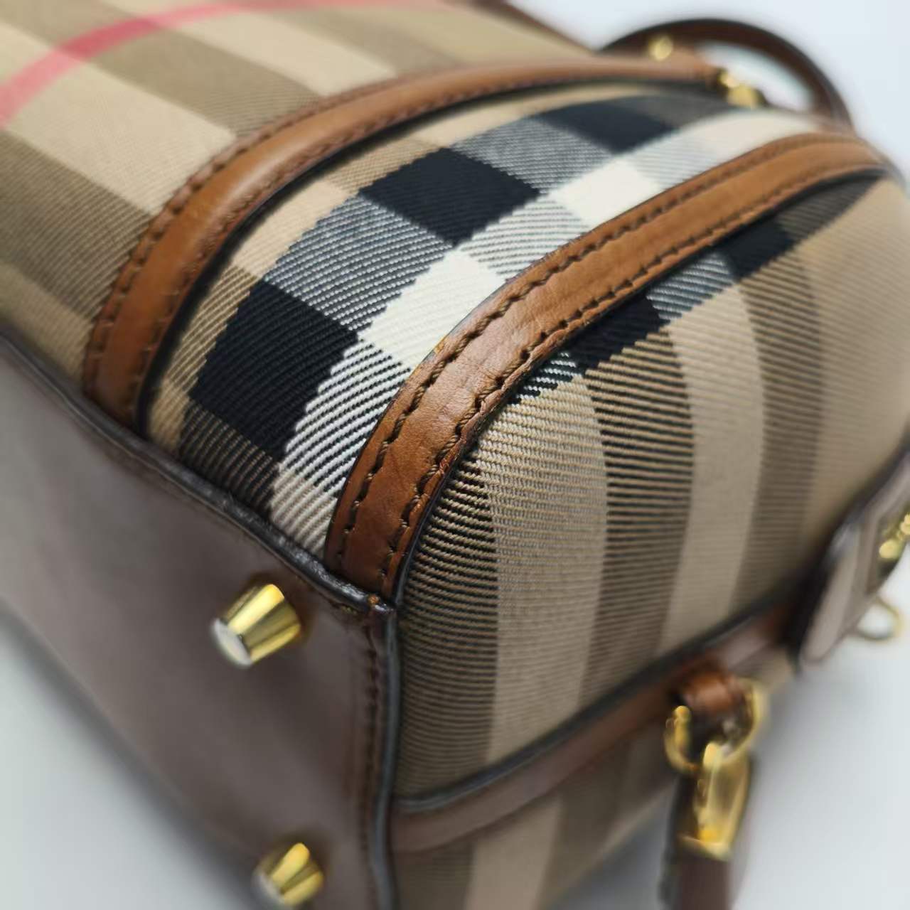 【*Shipped from: China*】BURBERRY Boston Canvas Shoulder Bag — view 7