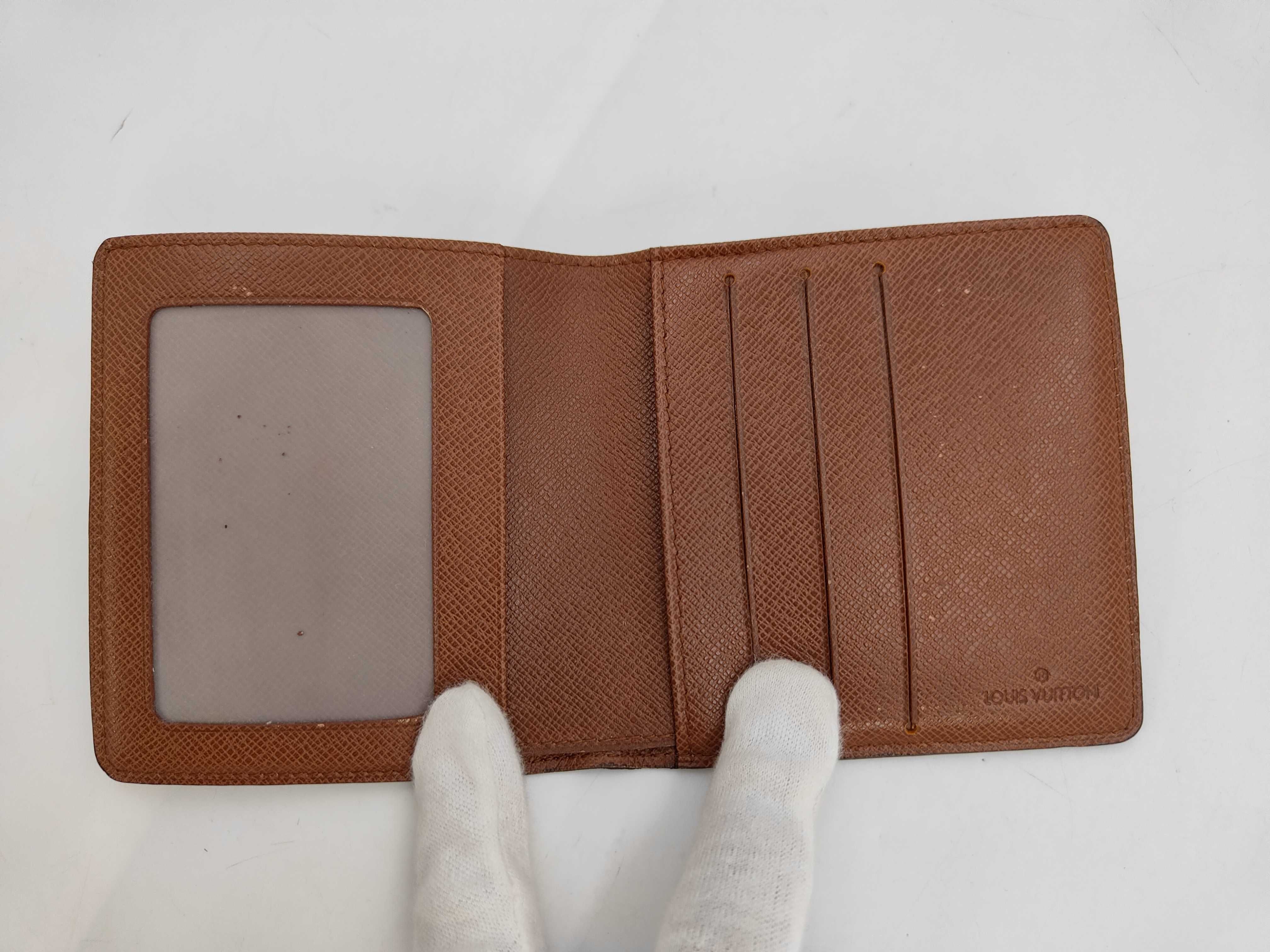 LV Portefeuille Cartes Bleu M60905 Monogram Wallet — view 4