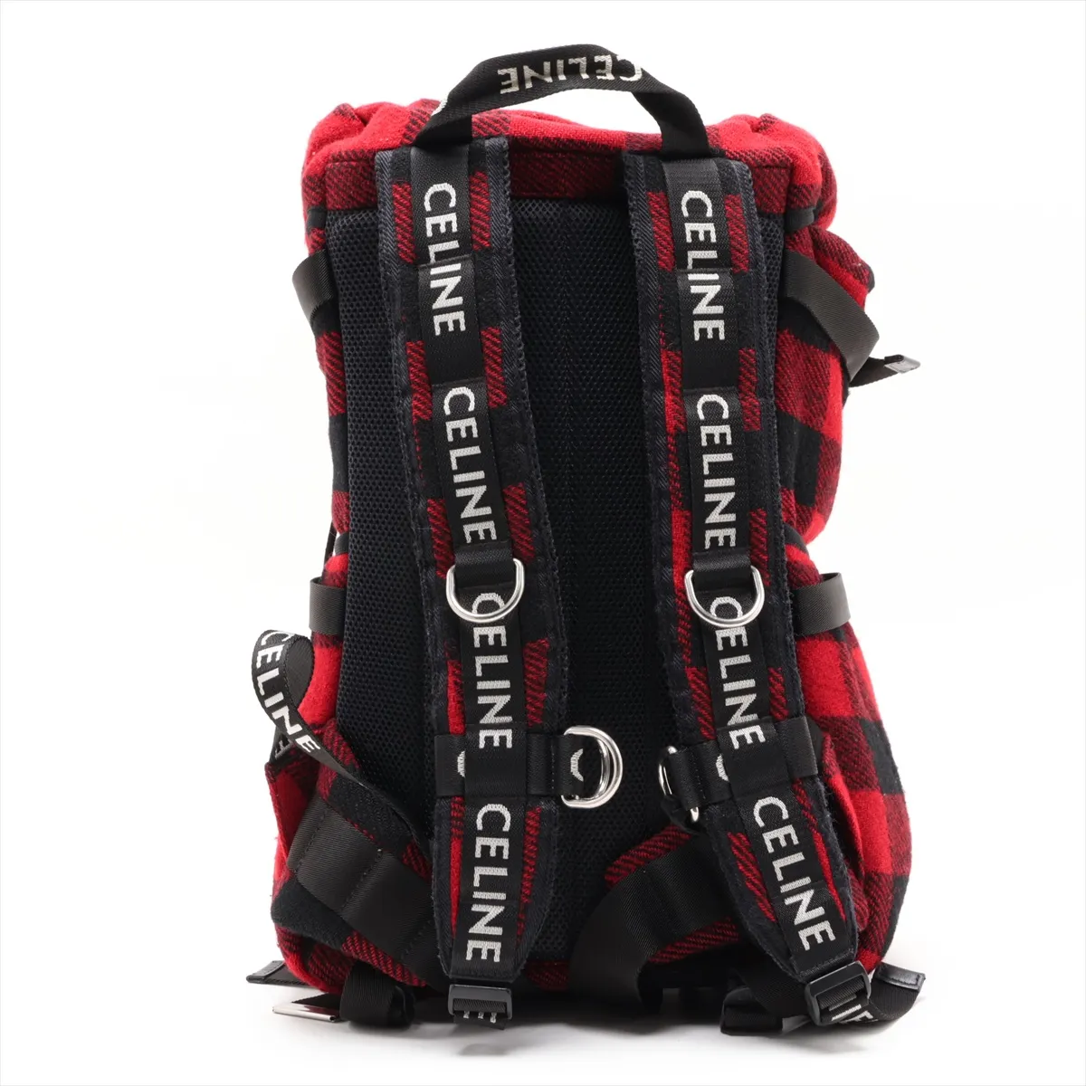 Trekking Backpack, Wool Backpack/Rucksack, Red — view 2