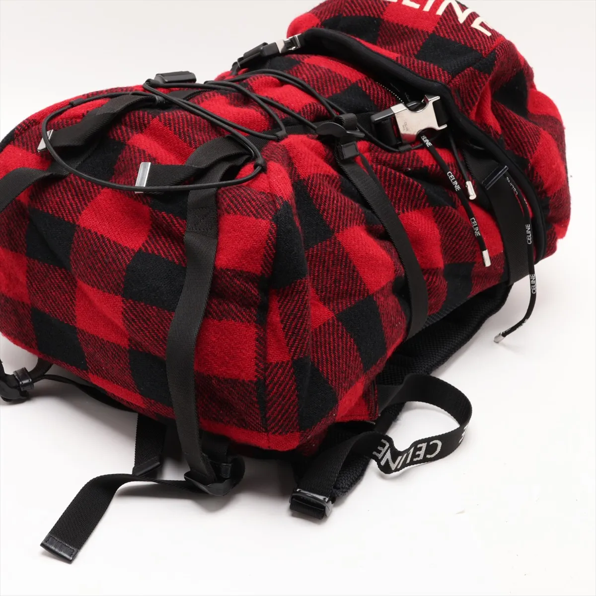 Trekking Backpack, Wool Backpack/Rucksack, Red — view 3