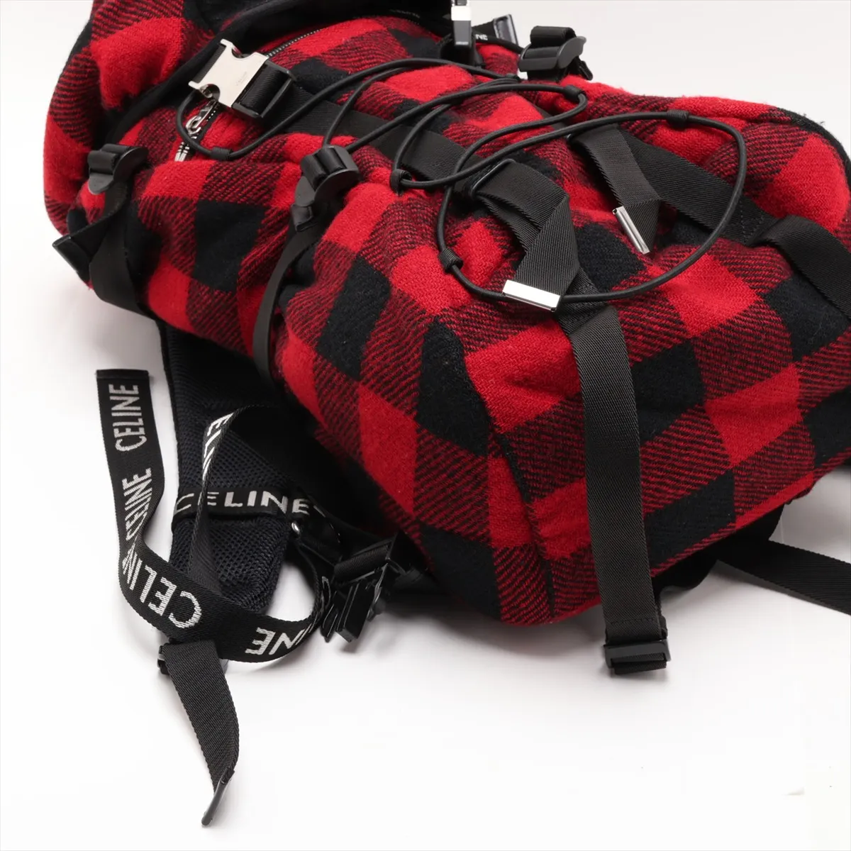 Trekking Backpack, Wool Backpack/Rucksack, Red — view 4