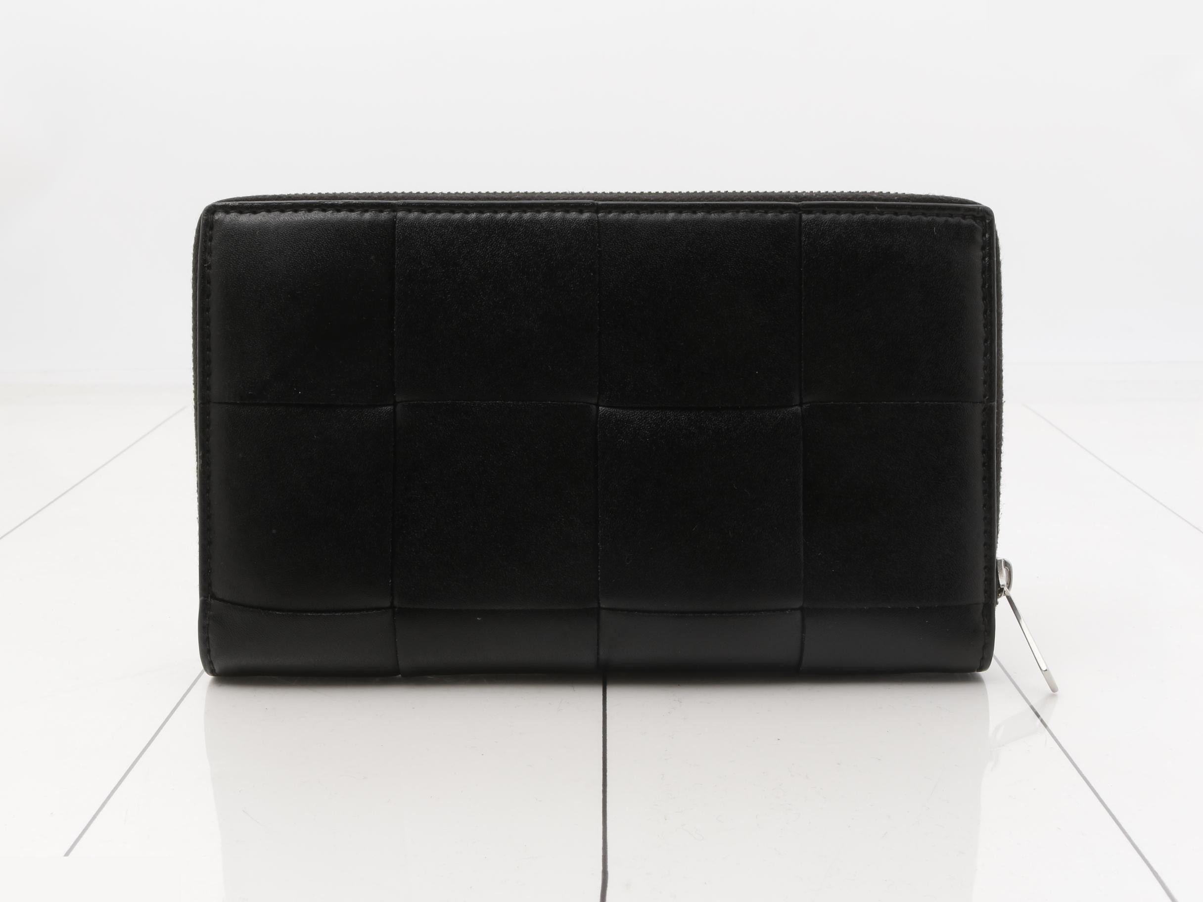 Maxi Intrecciato Cassette Zip-Around Wallet — view 2