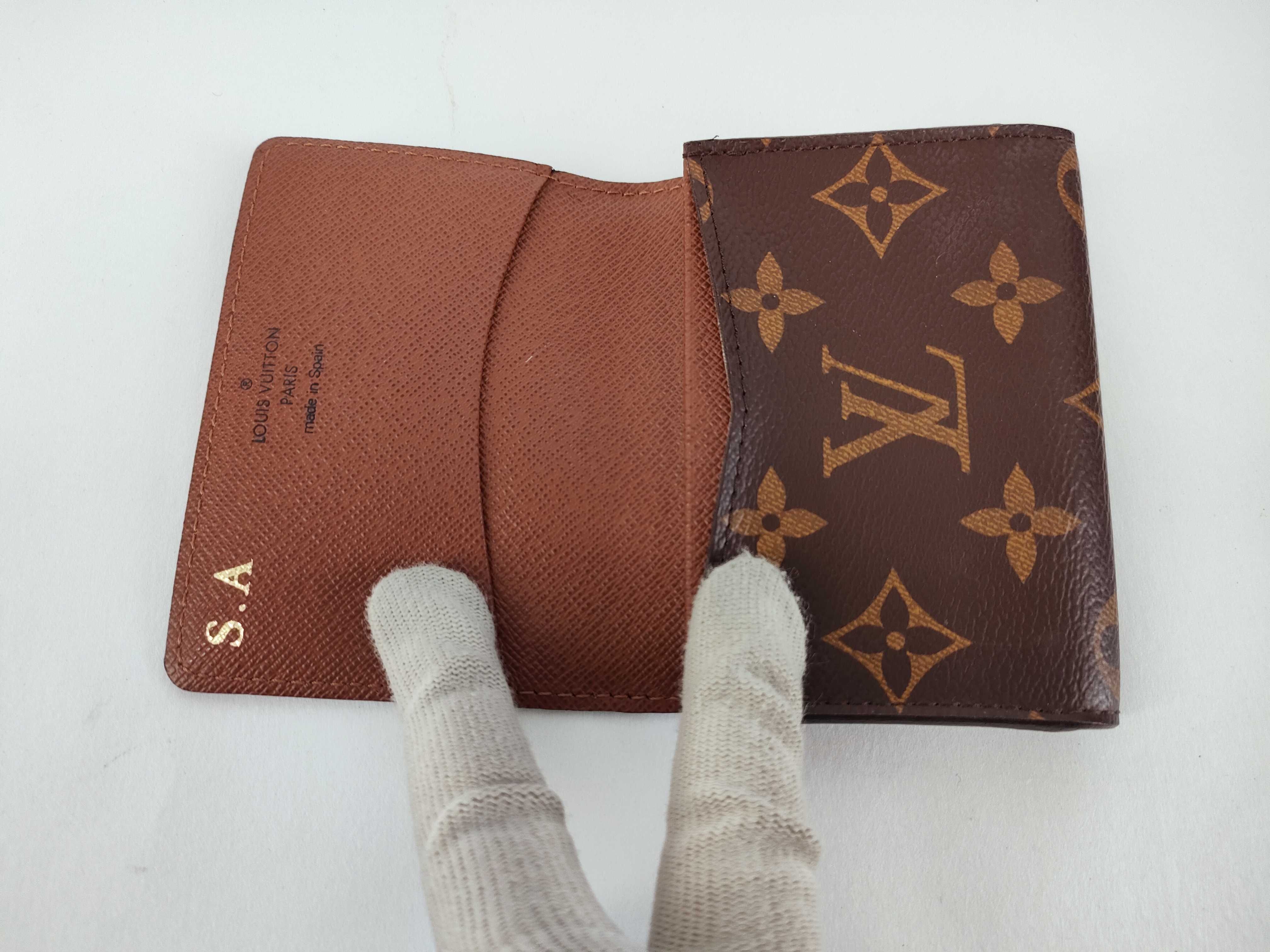 Monogram Vuitton Envelope Wallet — view 8