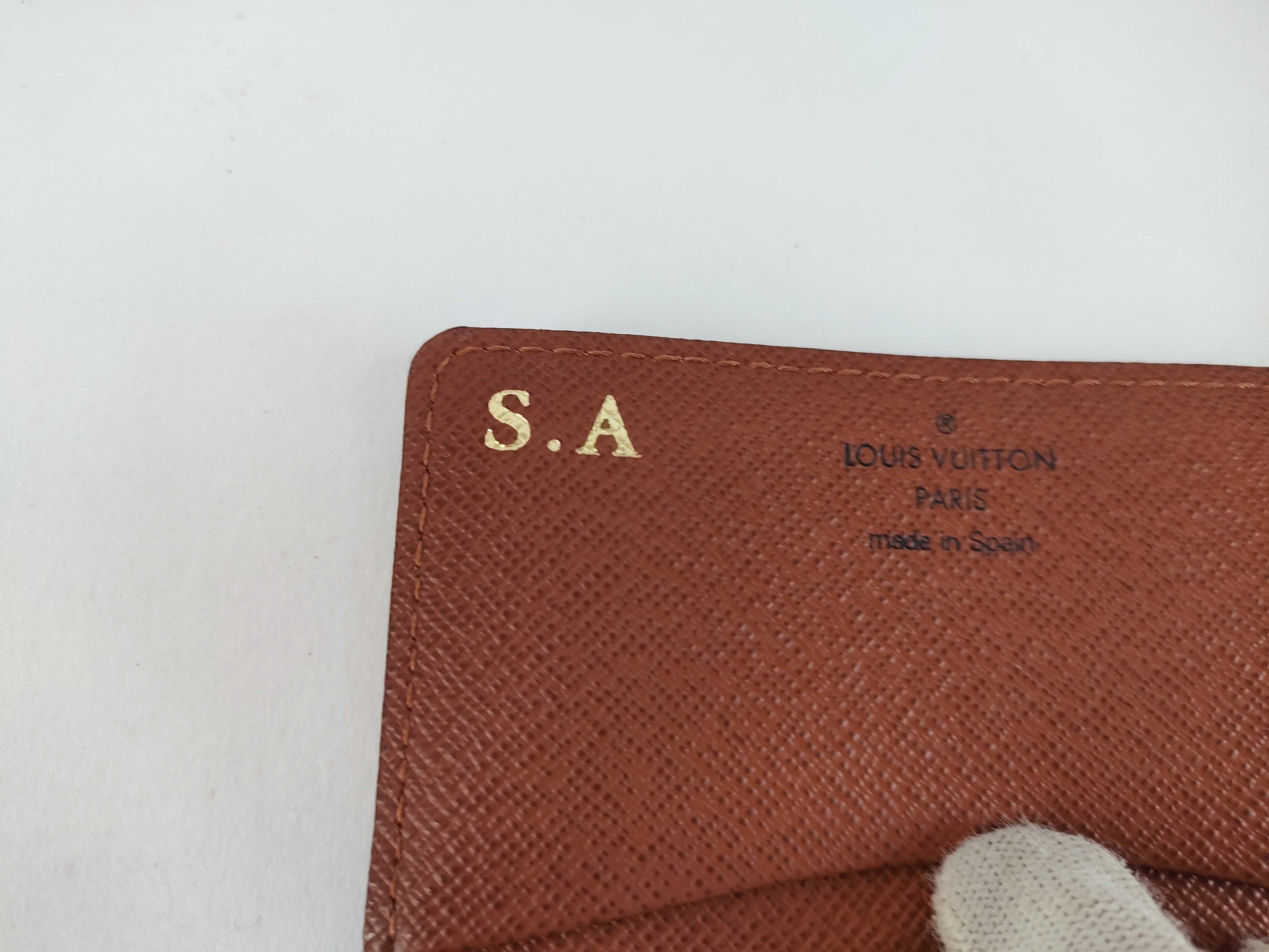 Monogram Vuitton Envelope Wallet — view 9