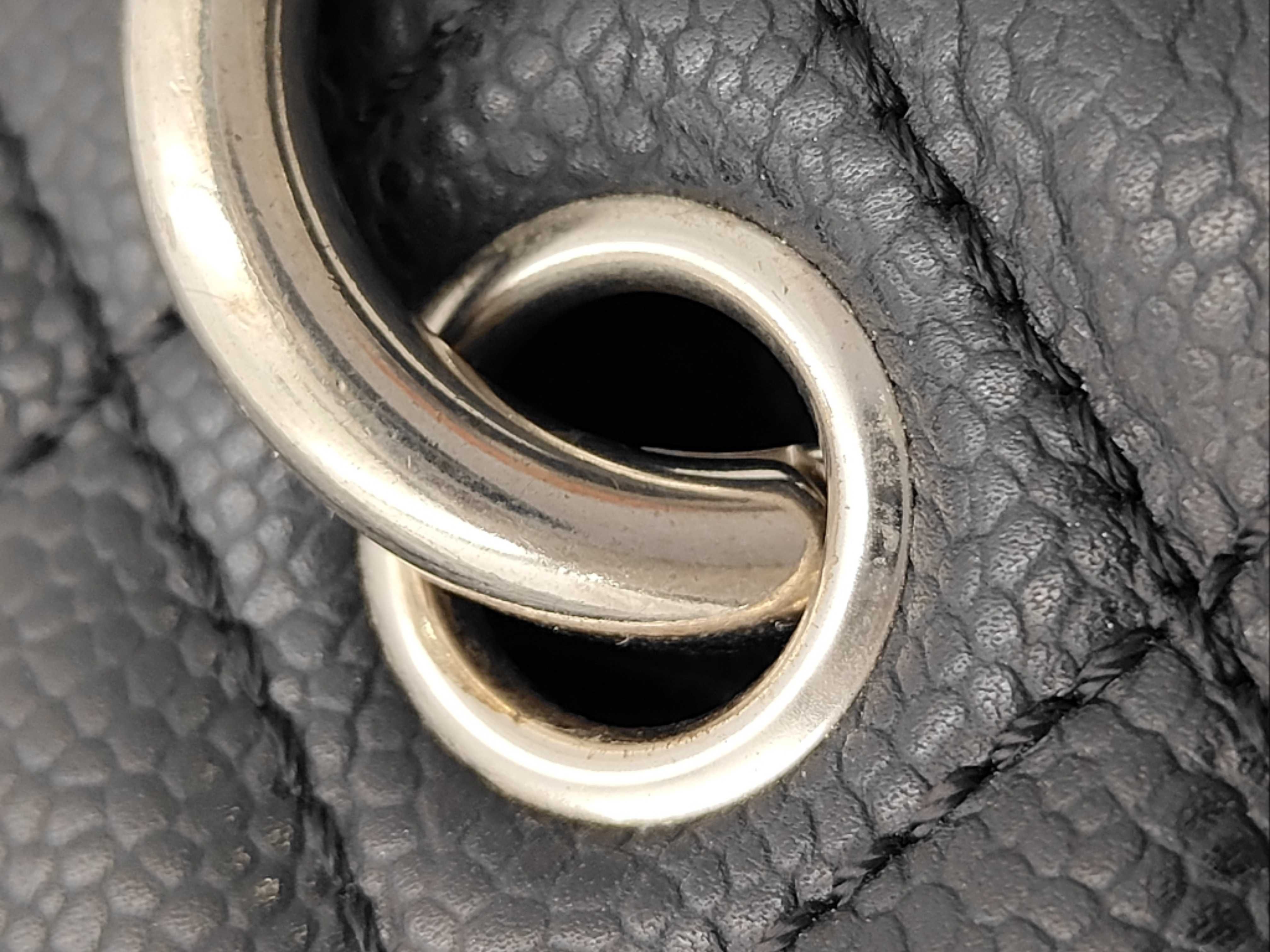 GST Caviar Leather Tote Bag (with seal) - Black Leather Tote Bag — view 6