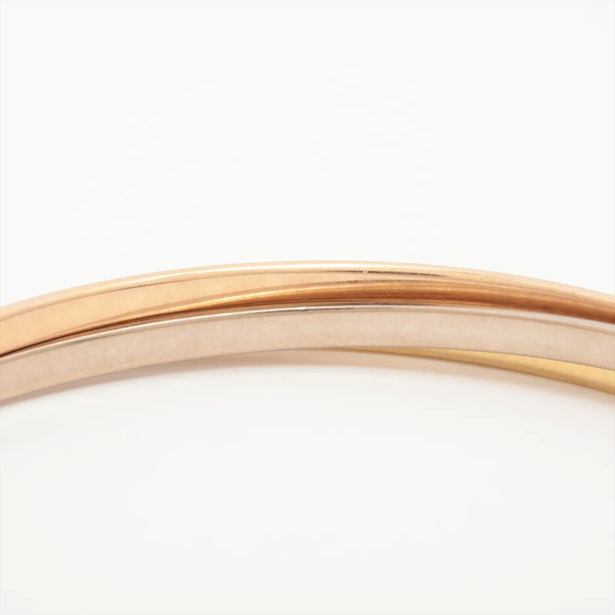 Trinity Bracelet 750 (Yellow Gold x Pink Gold x White Gold) 38.4g 17 OJY892 B6050217 — view 4