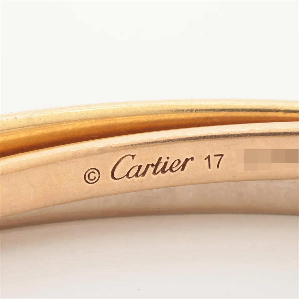 Trinity Bracelet 750 (Yellow Gold x Pink Gold x White Gold) 38.4g 17 OJY892 B6050217 — view 5