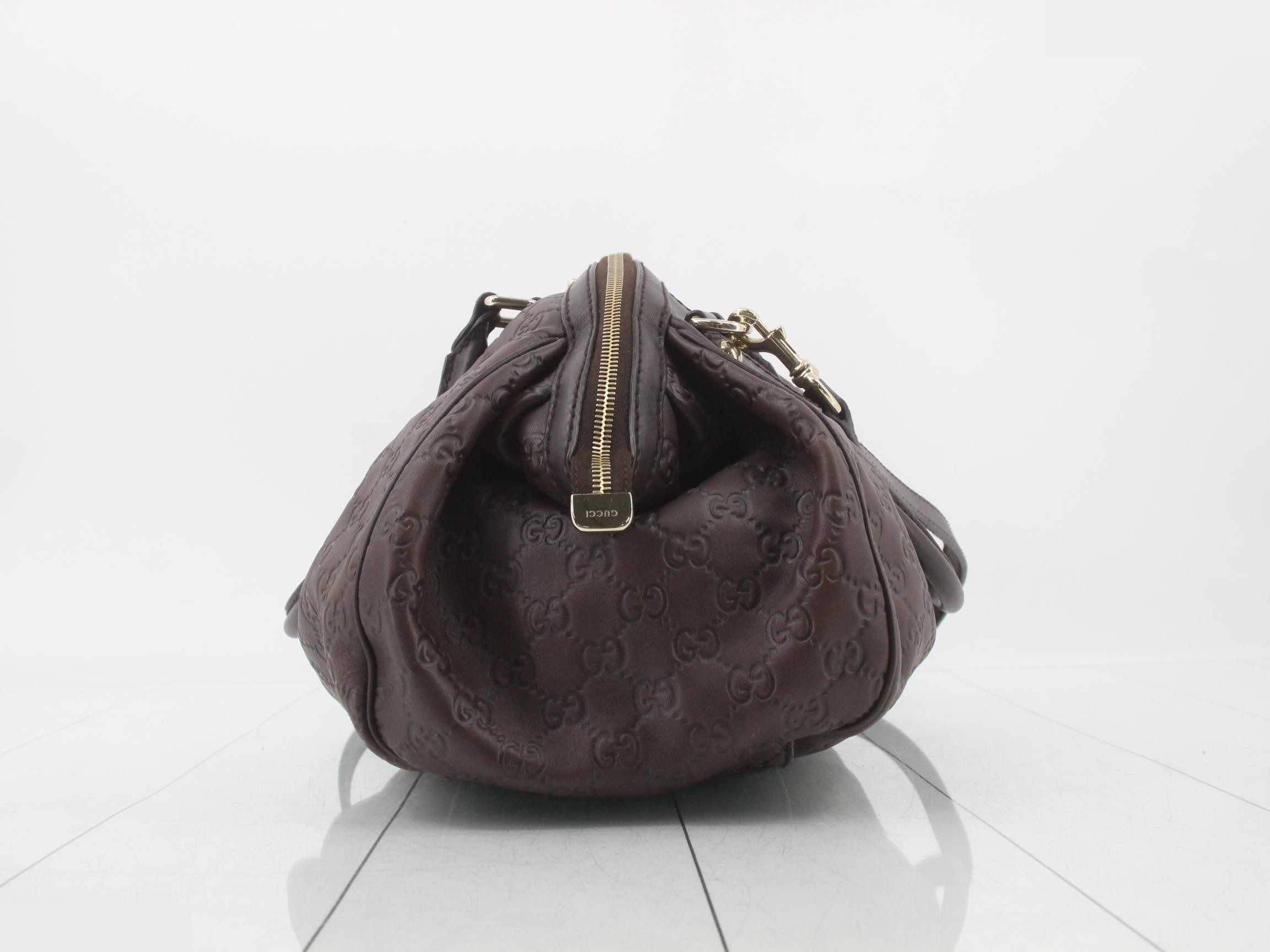 2-WAY Guccissima Sukey Leather Boston Bag — view 3