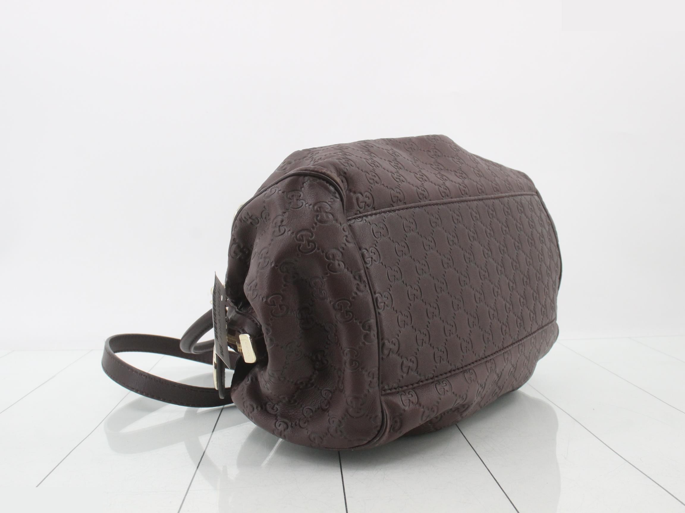2-WAY Guccissima Sukey Leather Boston Bag — view 5