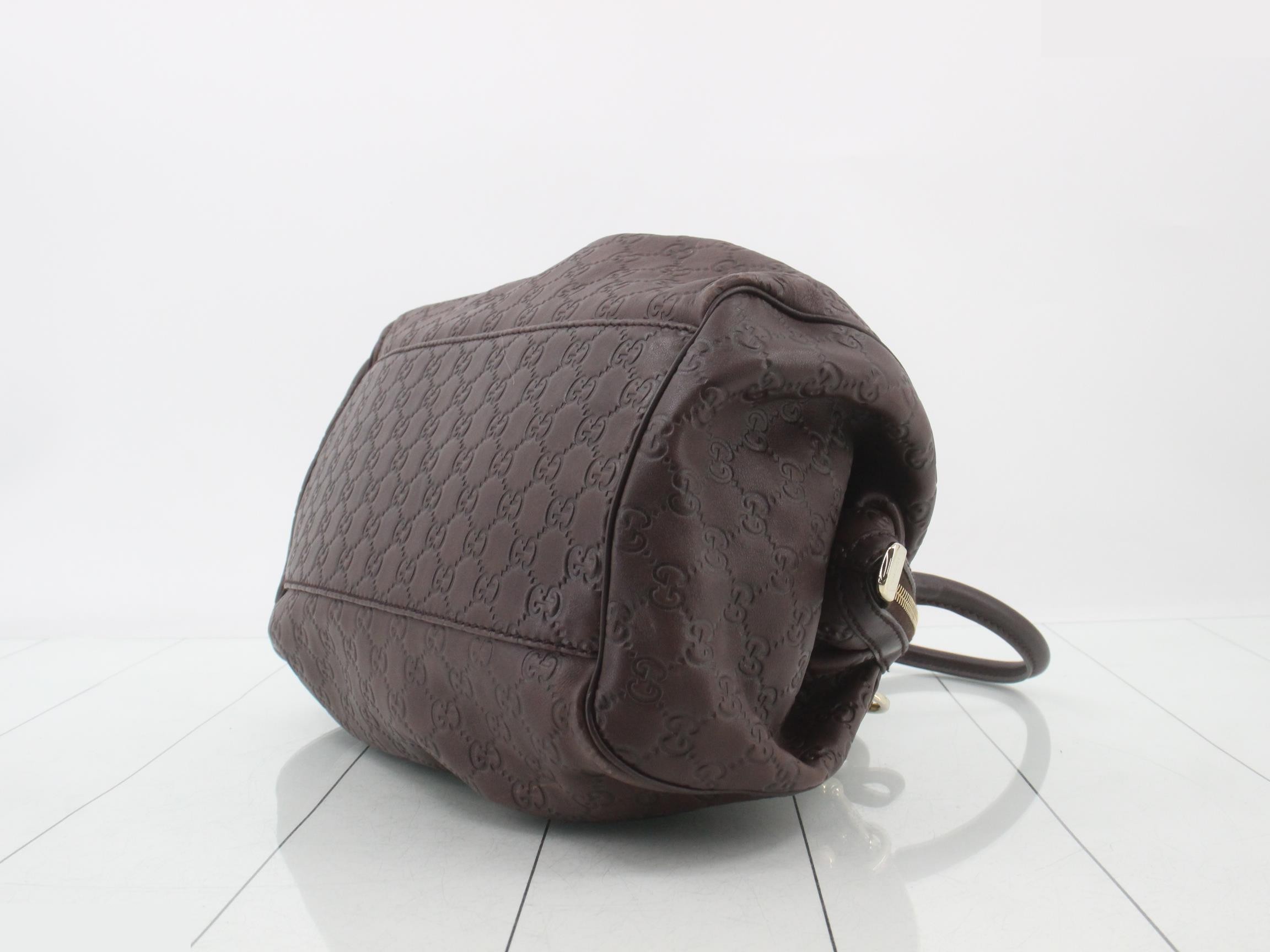 2-WAY Guccissima Sukey Leather Boston Bag — view 6